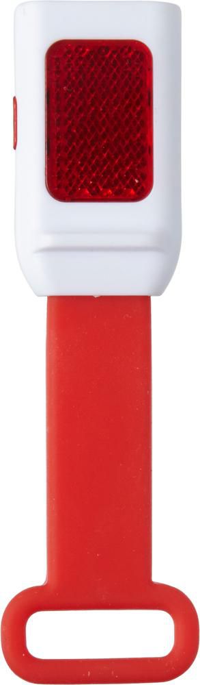 Vue 4 de Lumière vélo Duncan | Plastique | 3+1 LED | Sangle silicone