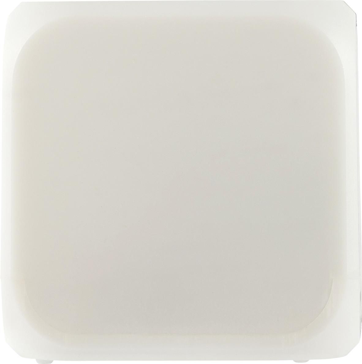 Vue 2 de Réveil Leona | Plastique | Couleurs changeantes | Cube