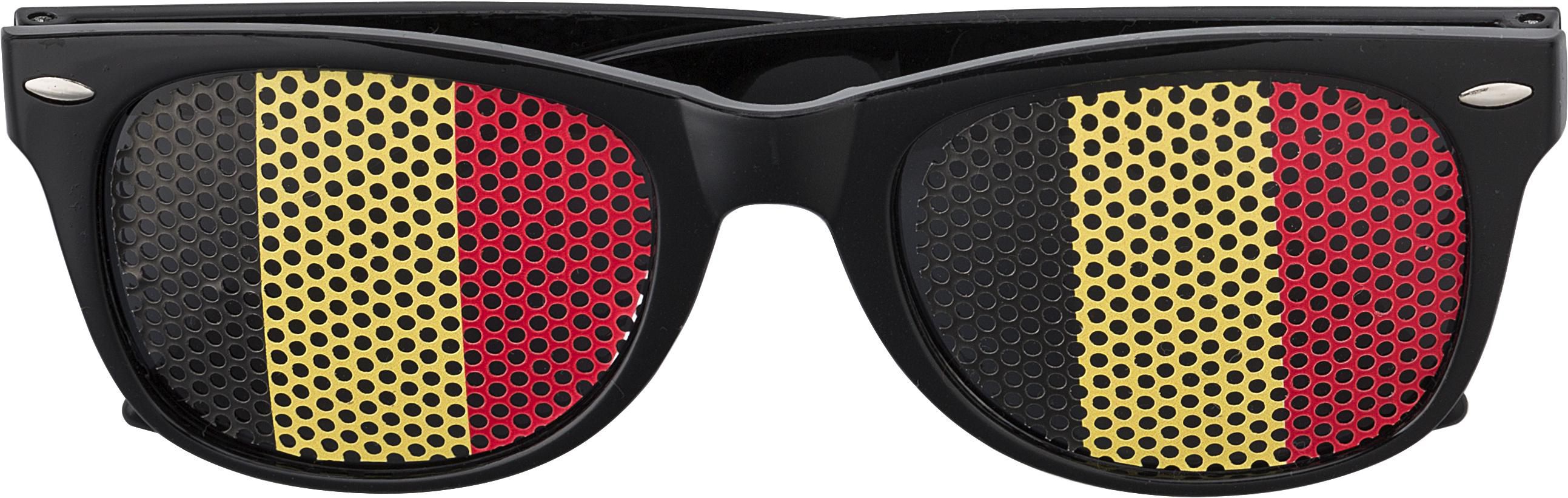 Vue 2 de Lunettes de fête Lexi | Drapeau national