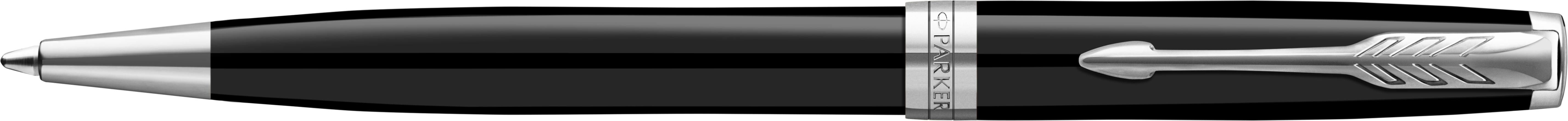 Vue 6 de Parker Sonnet stylo bille | Finitions chromées