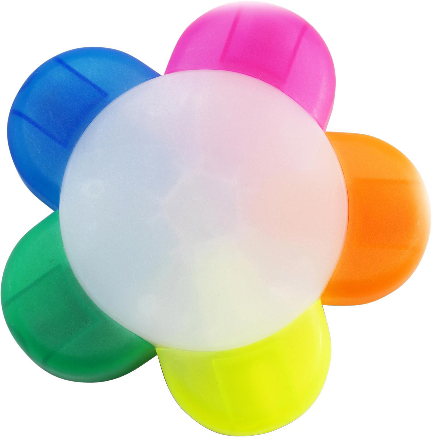 Vue 8 de Set de surligneurs Brodie | Plastique | 5 couleurs