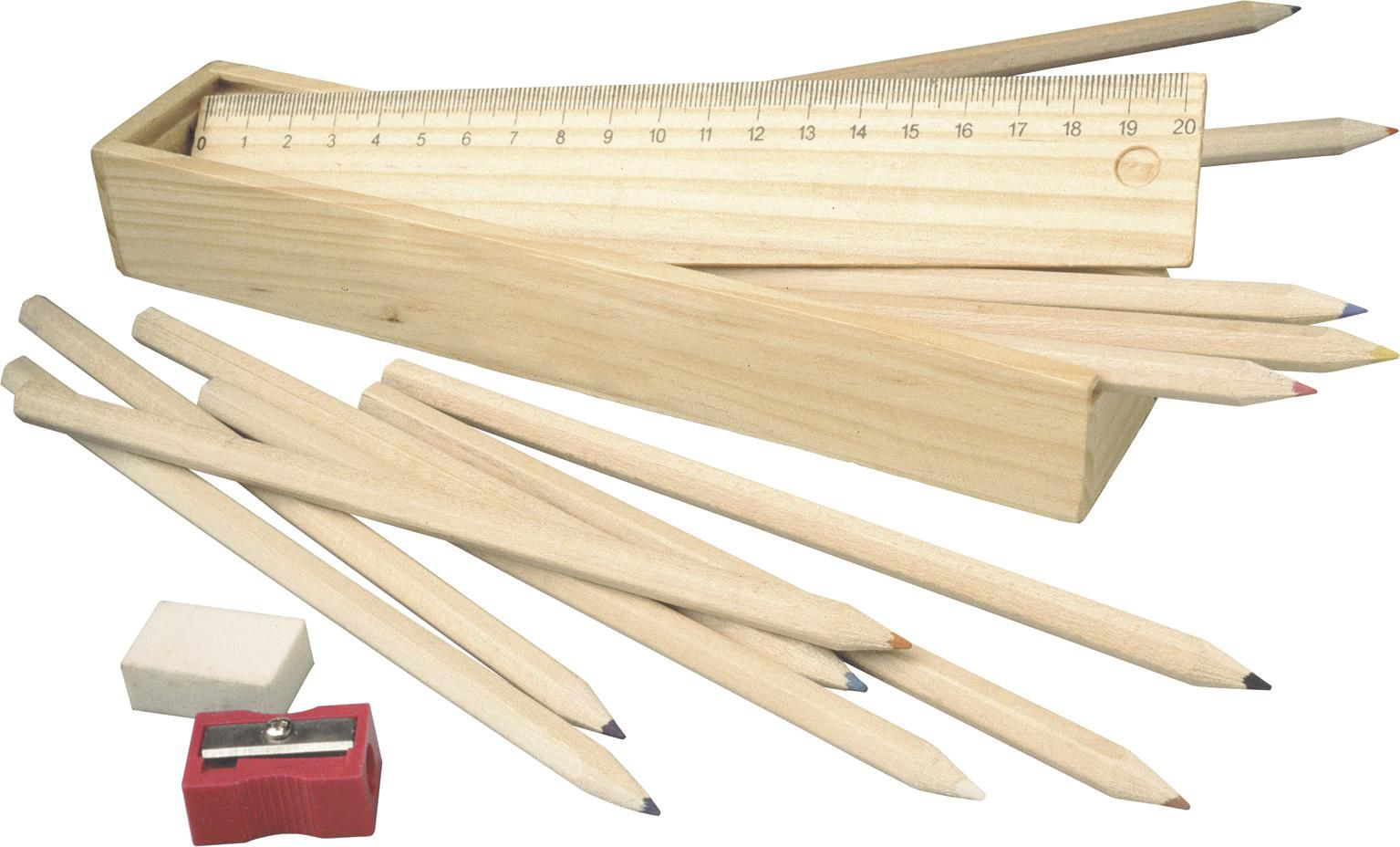Set de dessin Carmelita | Boîte en bois