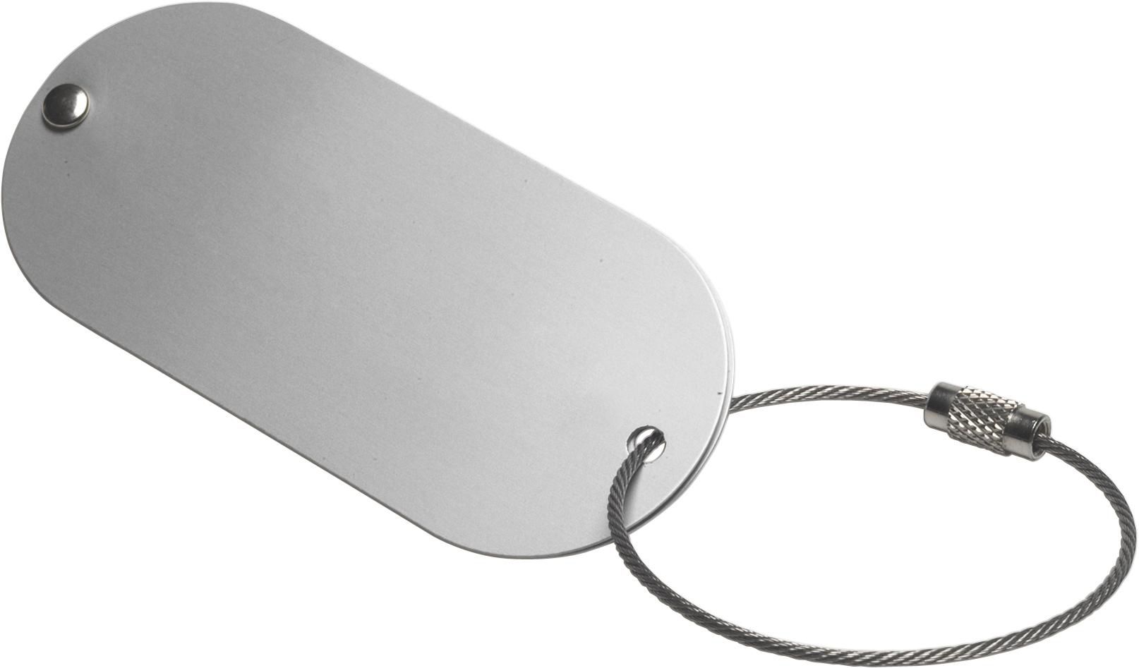 Étiquette à bagage Isa | Aluminium