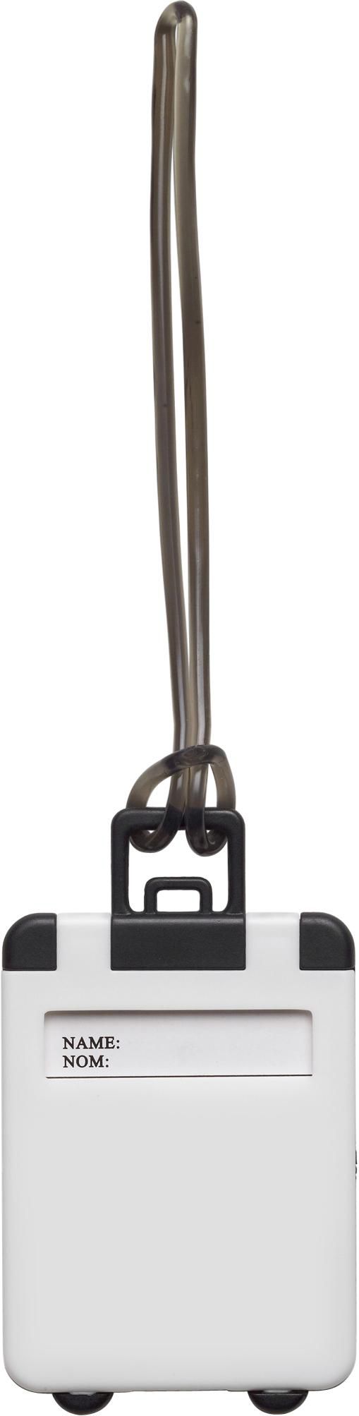 Étiquette bagage Jenson | Plastique | Forme trolley
