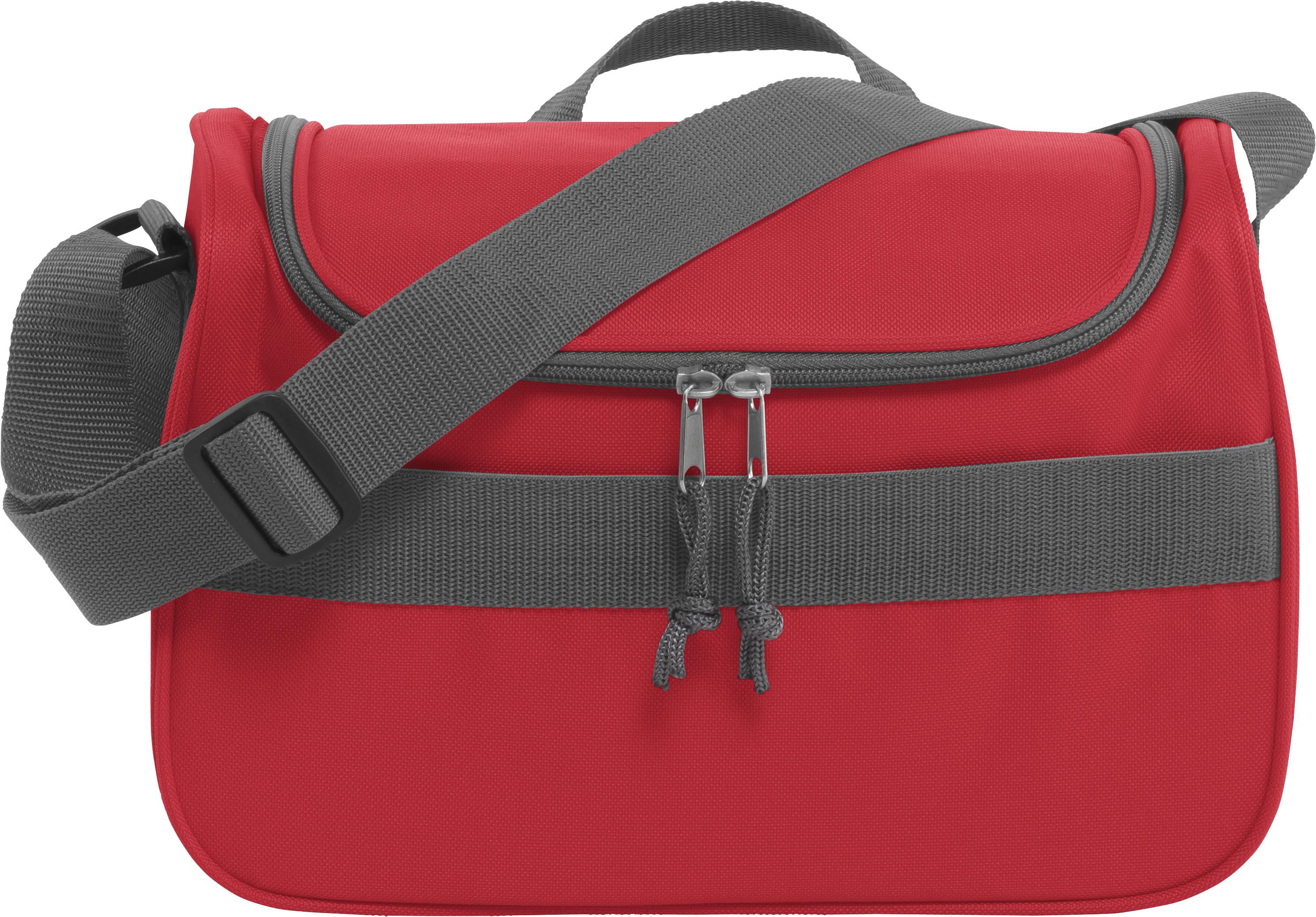 Vue 4 de Sac isotherme Siti | Polyester 600D | Poche avant velcro