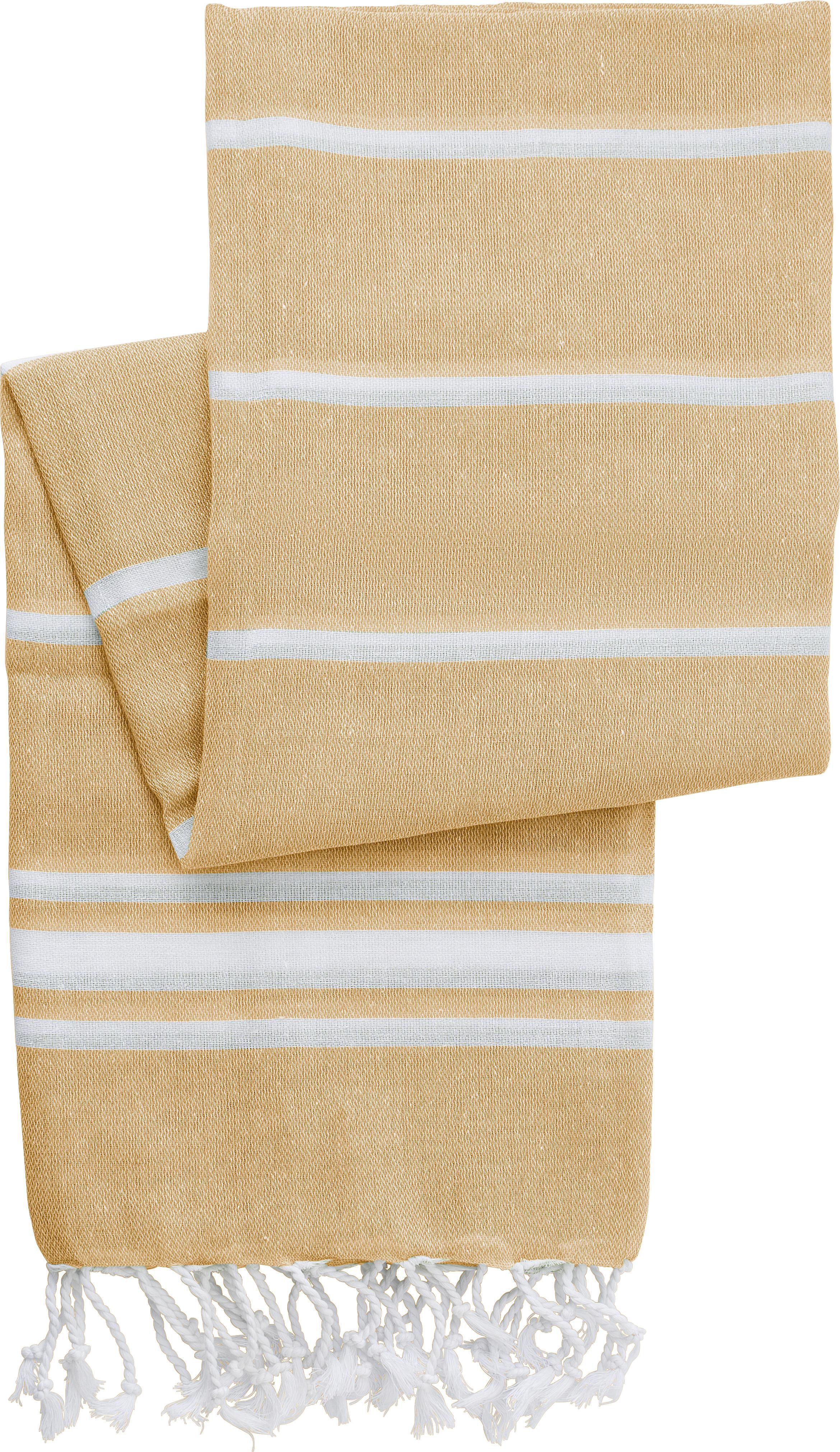 Vue 2 de Serviette hammam Riyad | Coton 190 g/m²