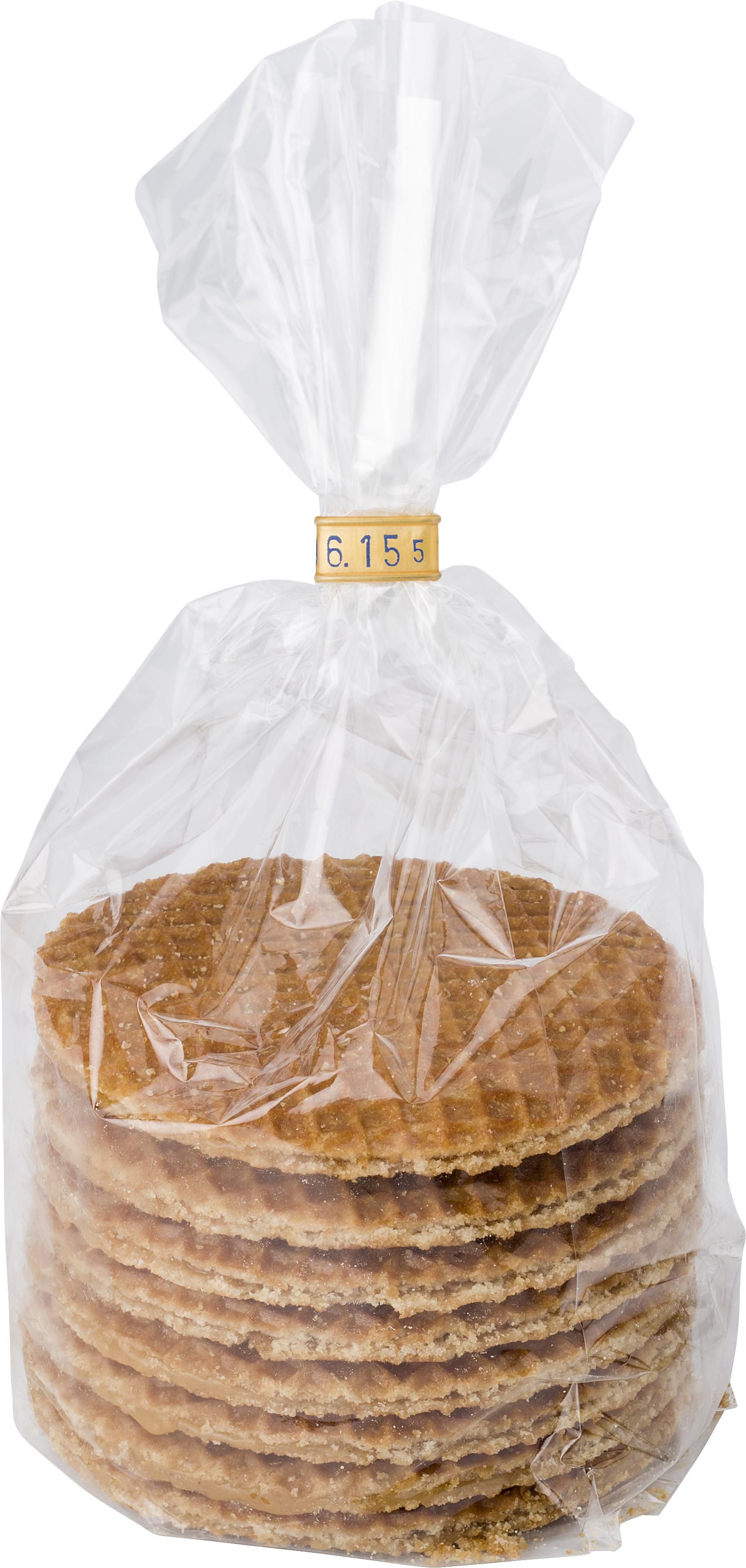 Vue 3 de Boîte de gaufres au caramel William | 8 pièces