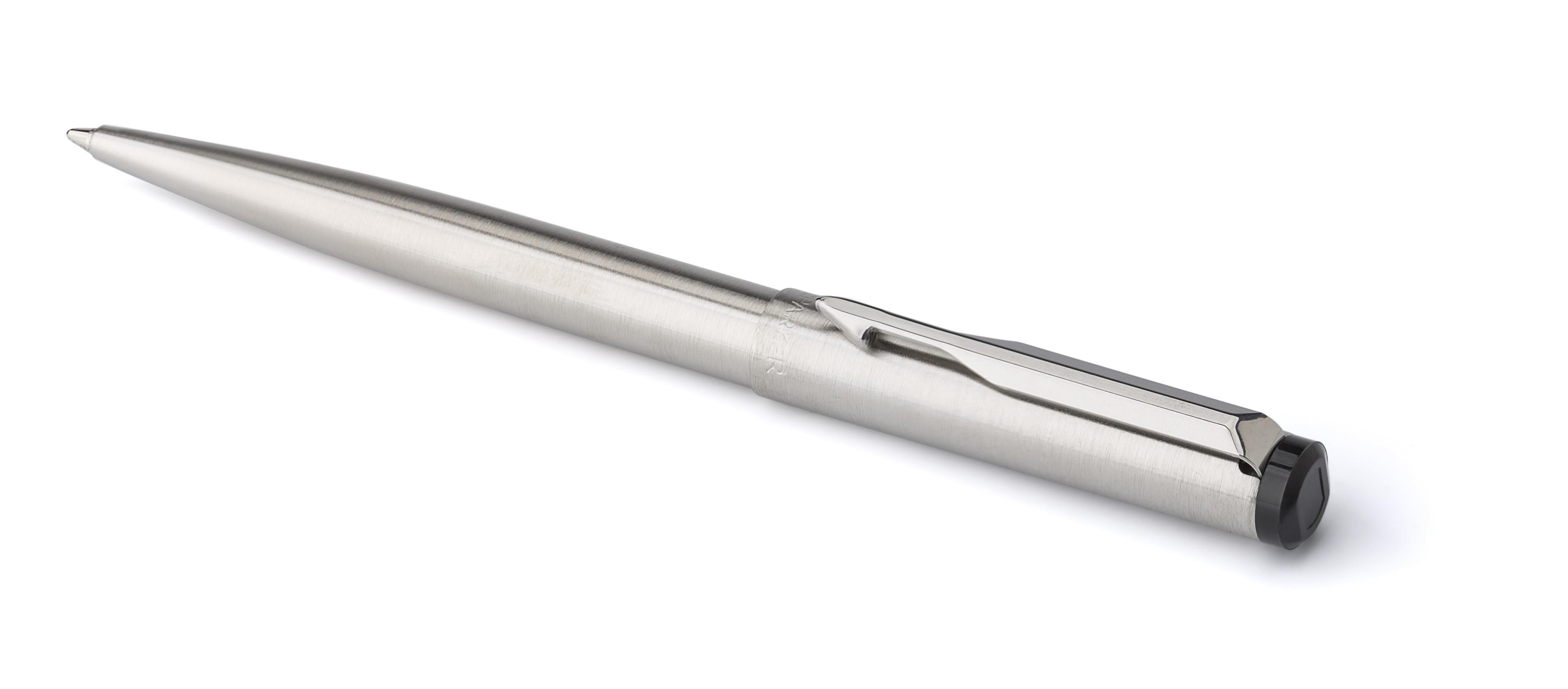 Vue 4 de Parker Vector stylo bille | Acier inoxydable