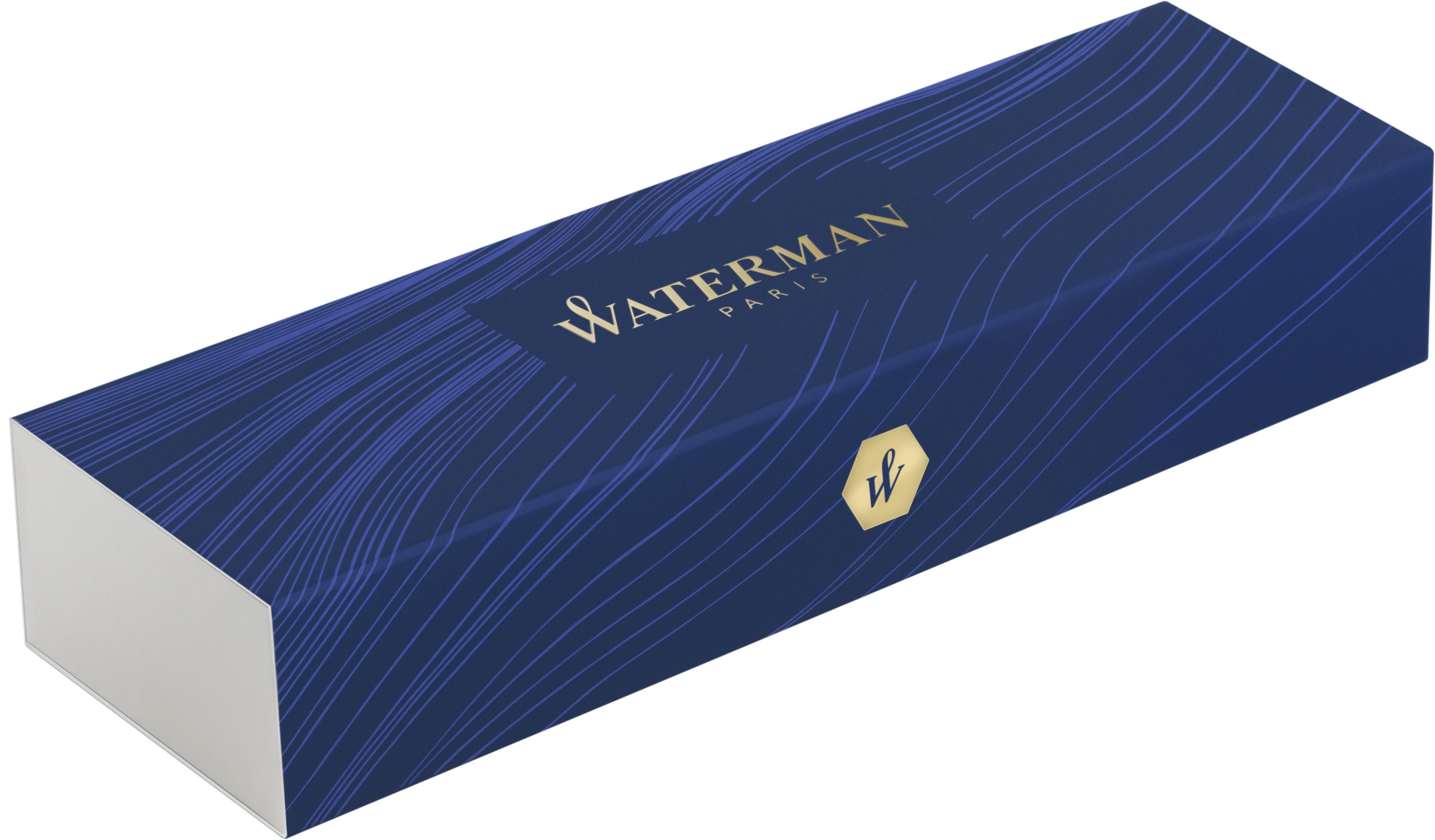 Vue 5 de Waterman Graduate stylo roller | Chrome