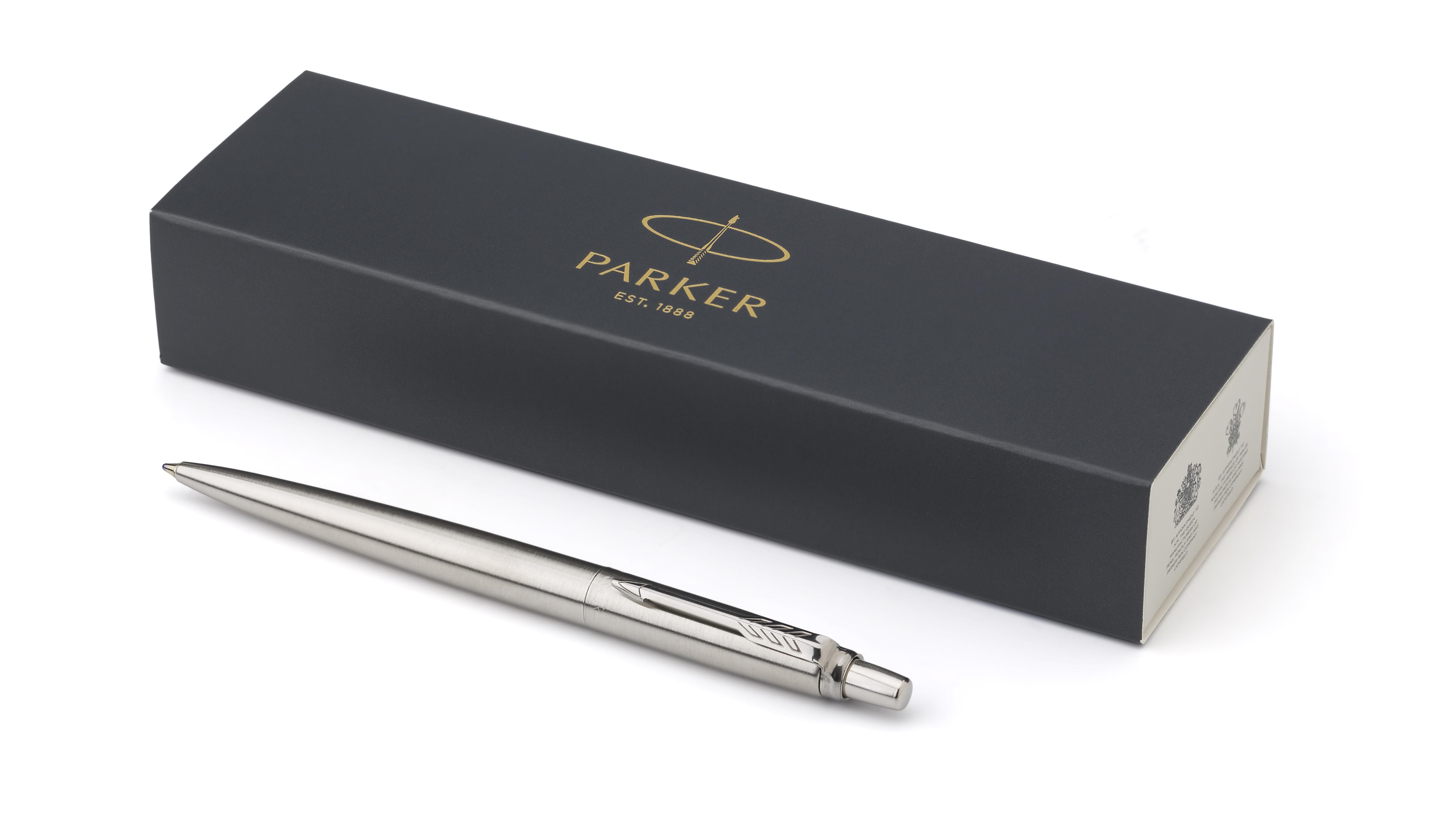 Vue 9 de Parker Jotter stylo bille | Acier inoxydable