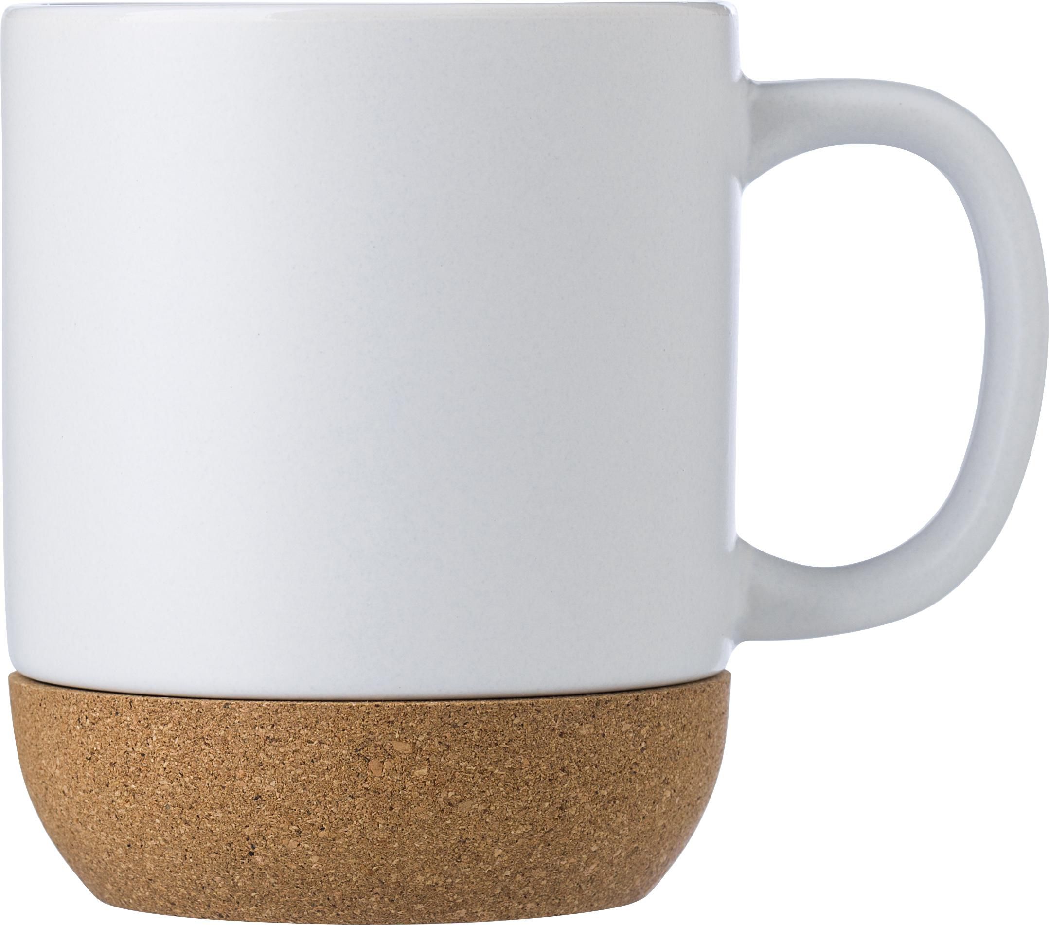Mug Rosamund | Céramique | Fond liège | 300 ml