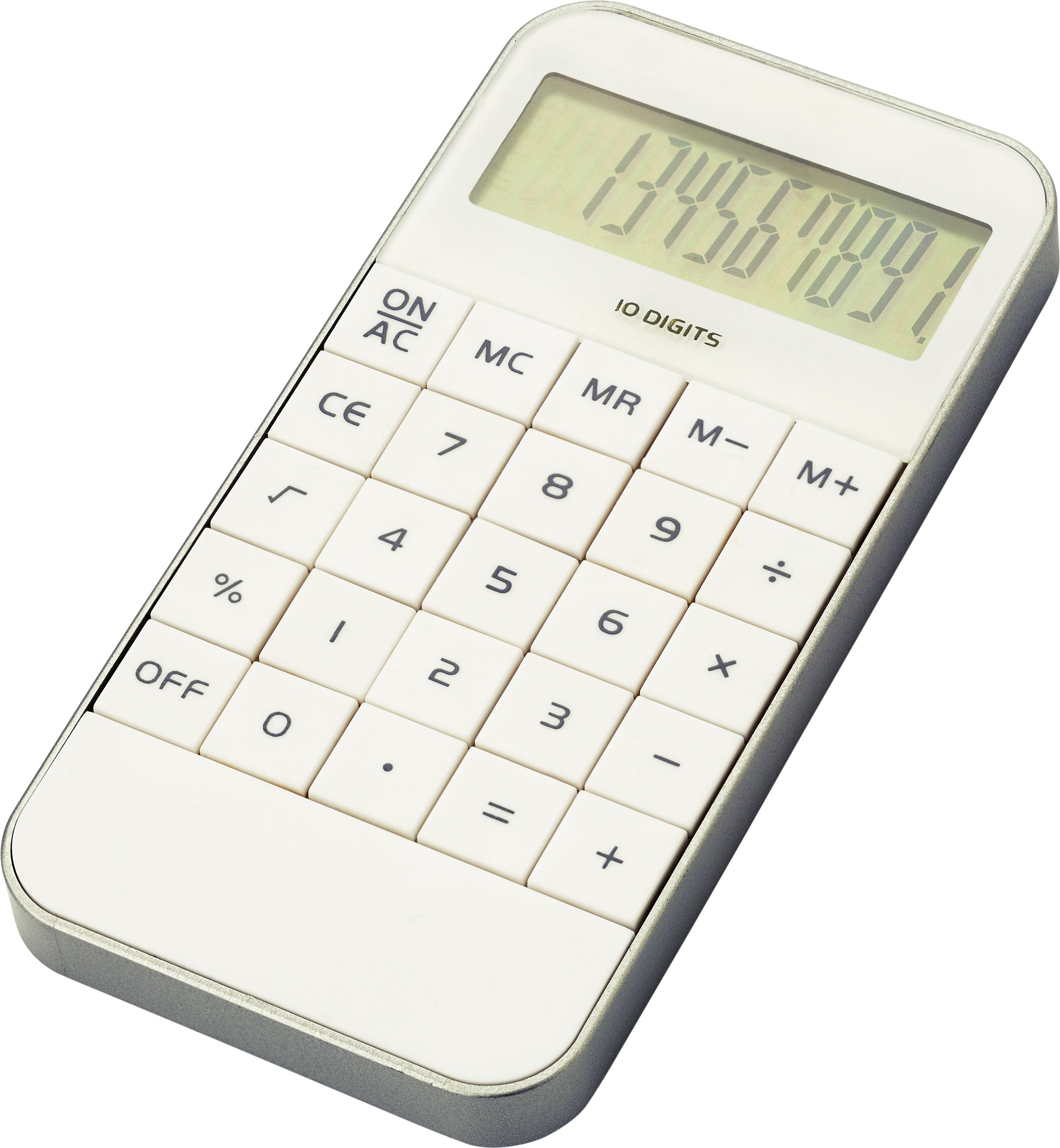 Vue 3 de Calculatrice Jareth | Plastique | 10 chiffres