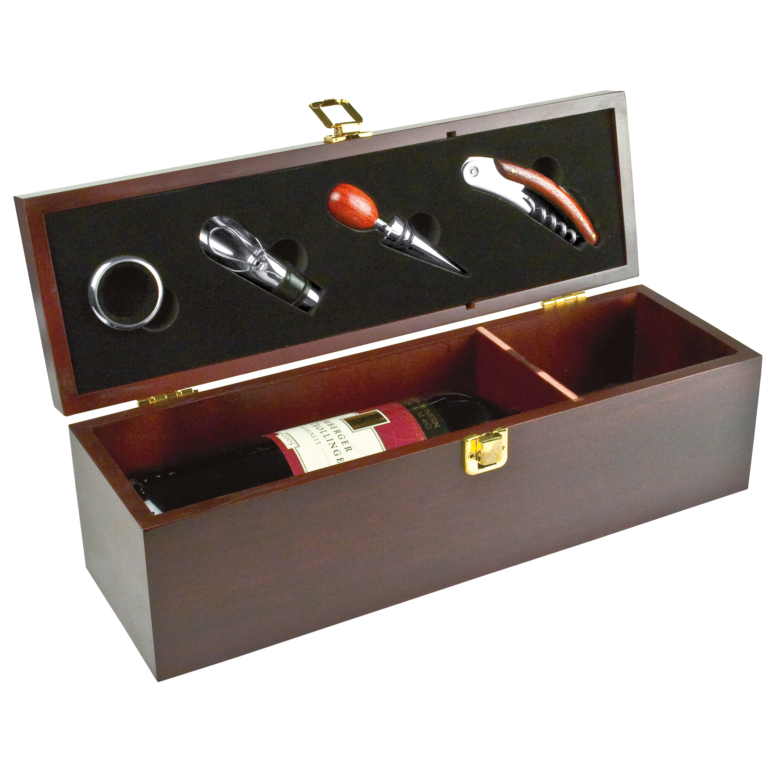 Vue 2 de Coffret à vin Jesolo