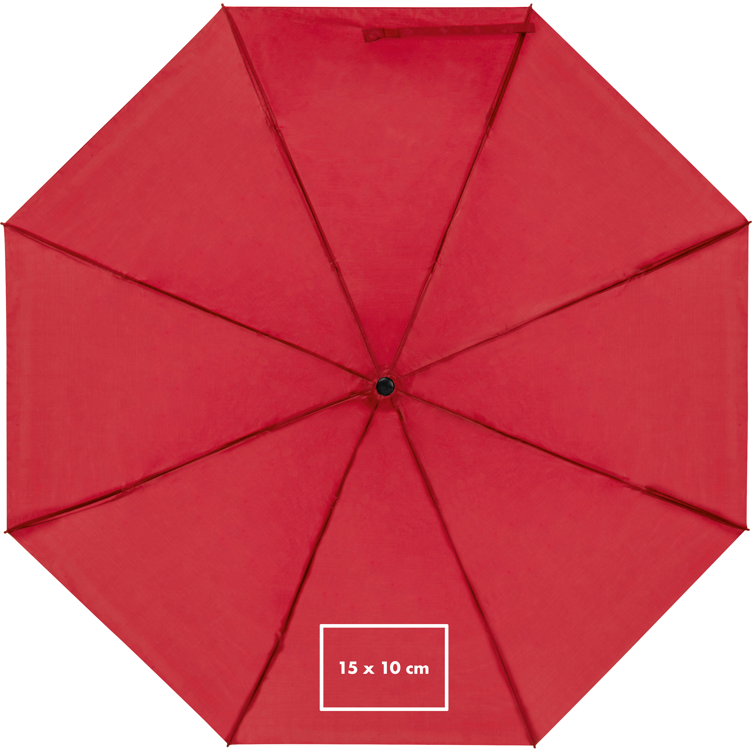 Vue 12 de Parapluie de poche en RPET Northampton