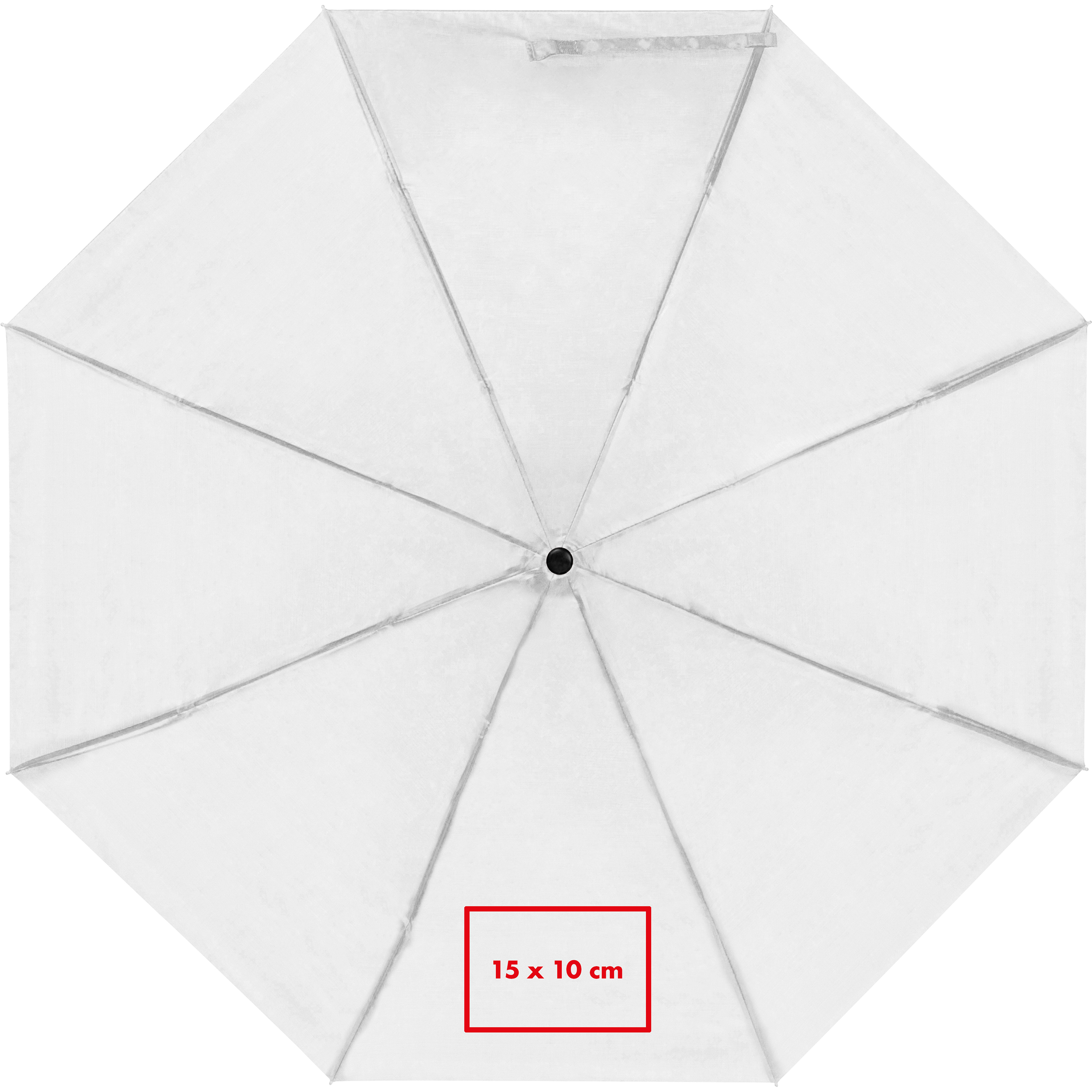 Vue 4 de Parapluie de poche en RPET Northampton