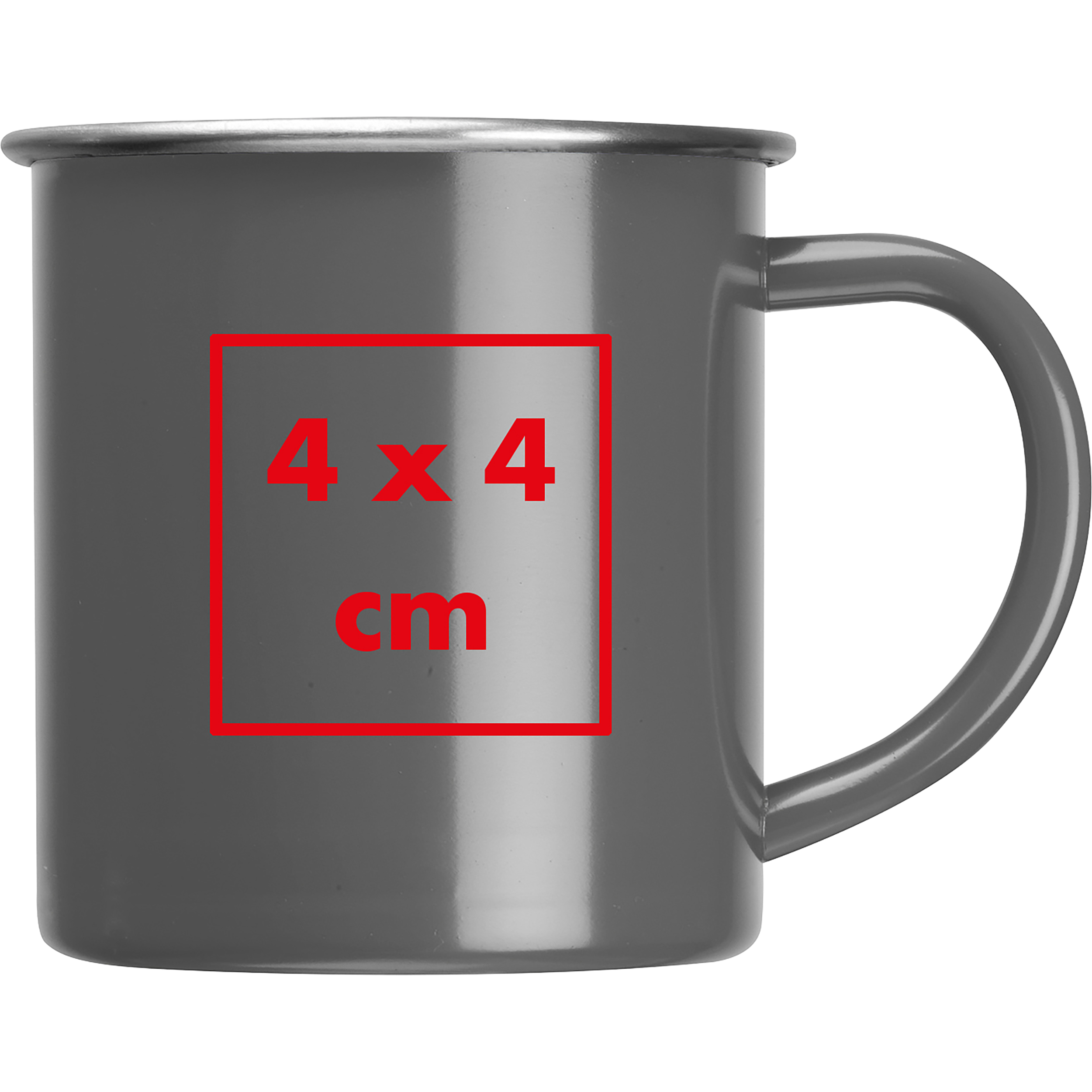 Vue 4 de Tasse en acier Trezzo