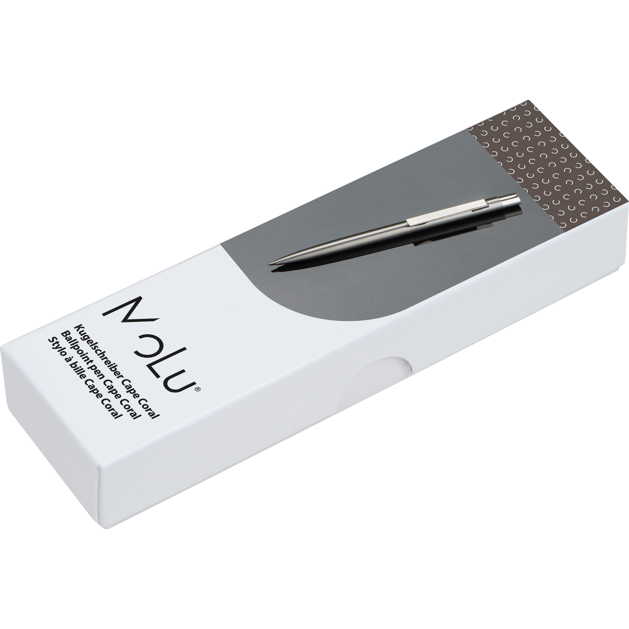 Vue 3 de MoLu Stylo à bille en acier inoxydable Cape Coral