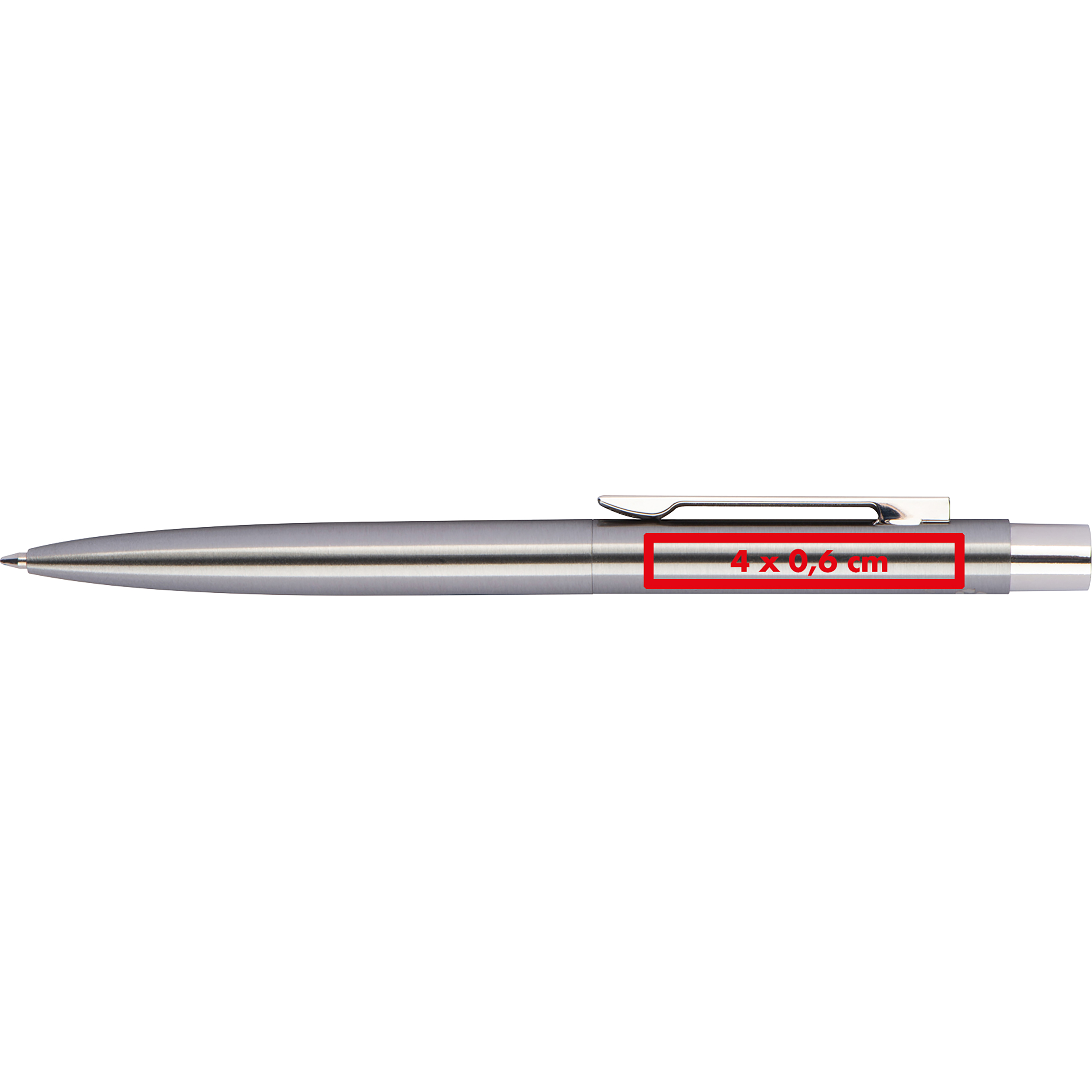 Vue 4 de MoLu Stylo à bille en acier inoxydable Cape Coral