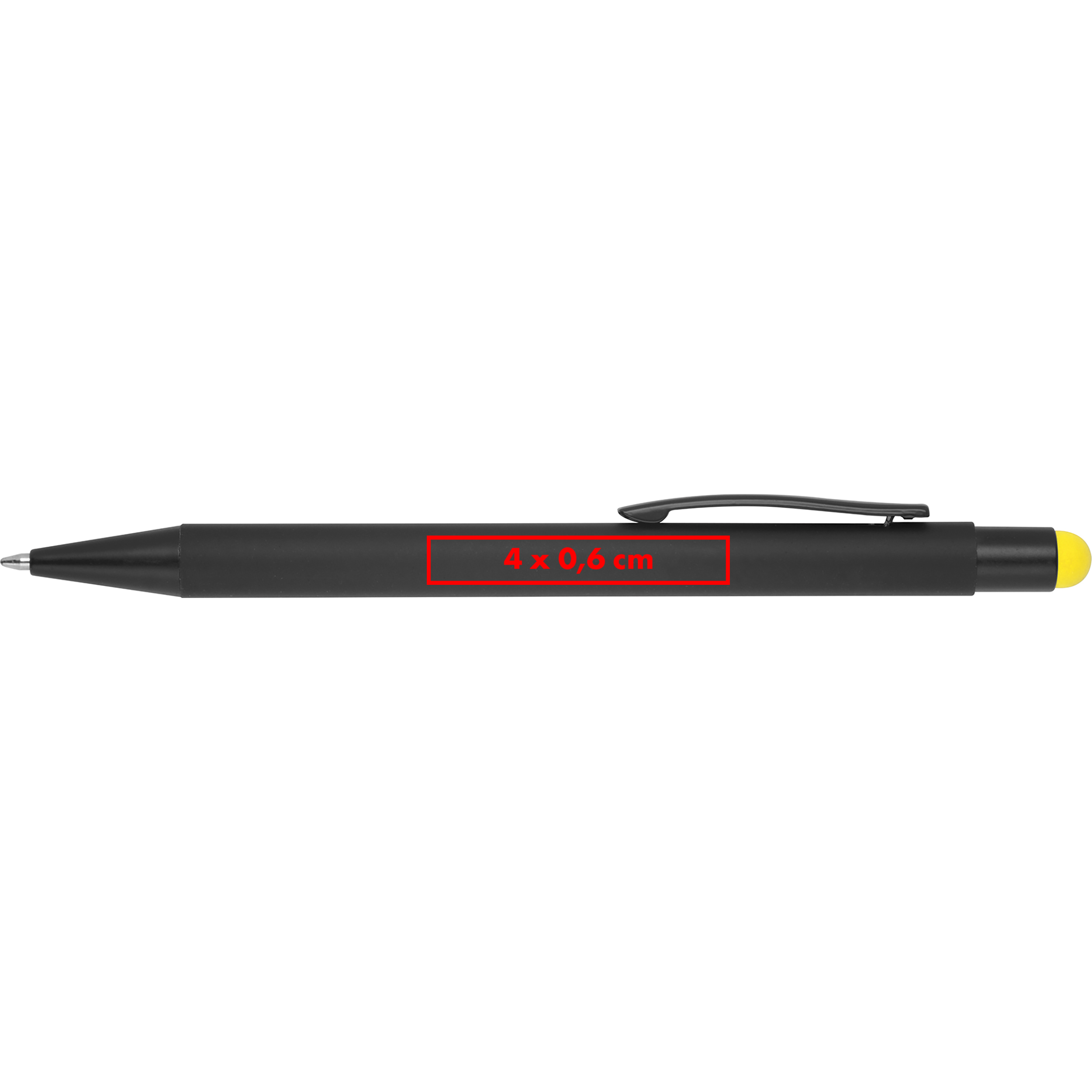 Vue 24 de Stylo à bille en aluminium avec fonction tactile Ohara