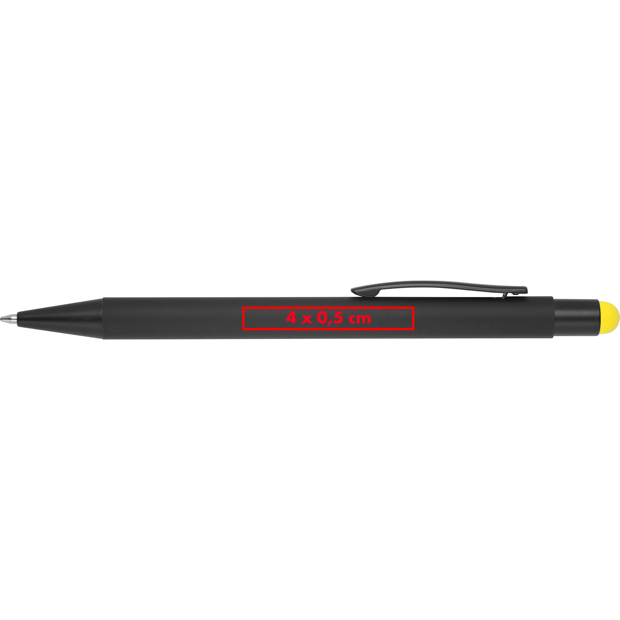 Vue 25 de Stylo à bille en aluminium avec fonction tactile Ohara