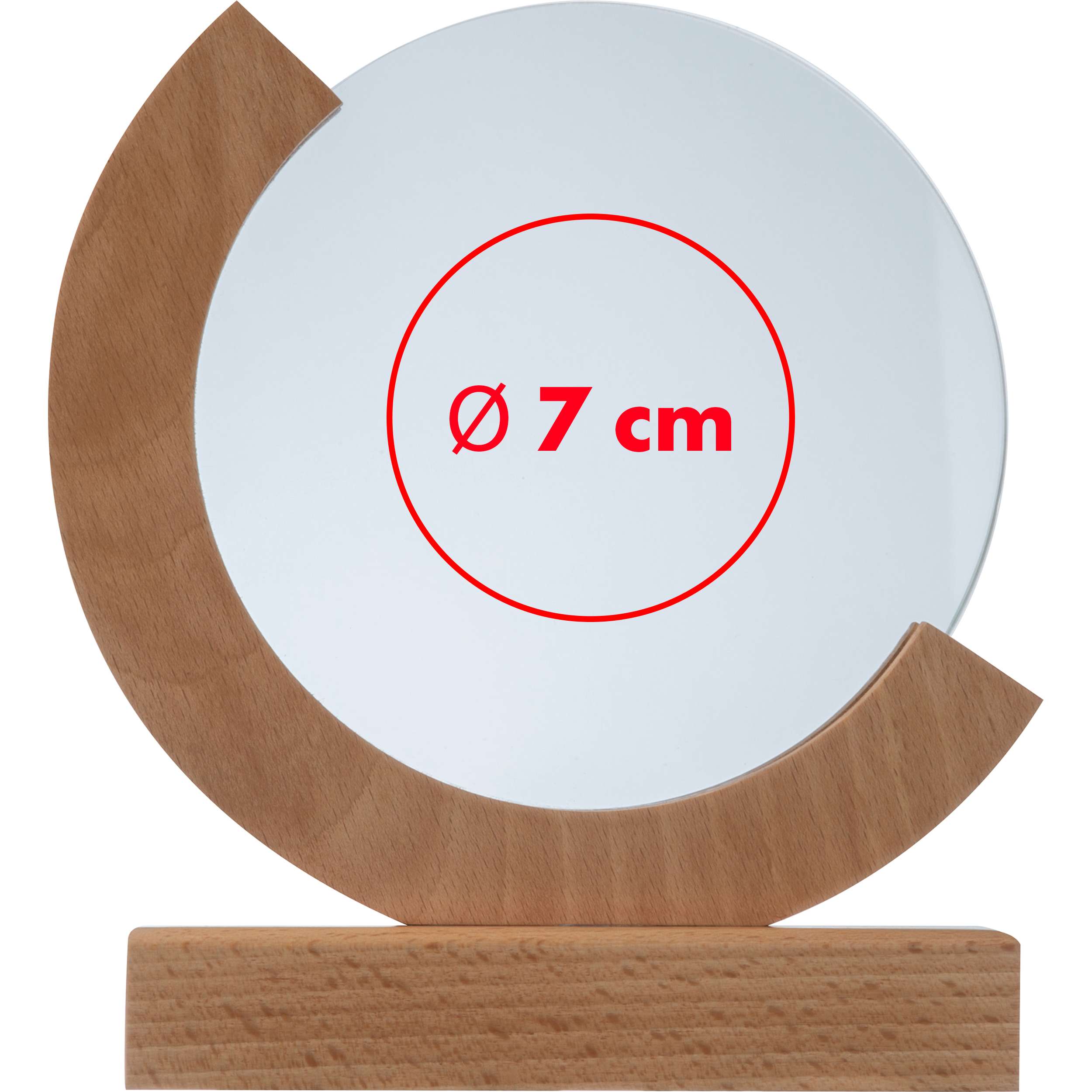 Vue 4 de Trophée avec socle en bambou Oshawa