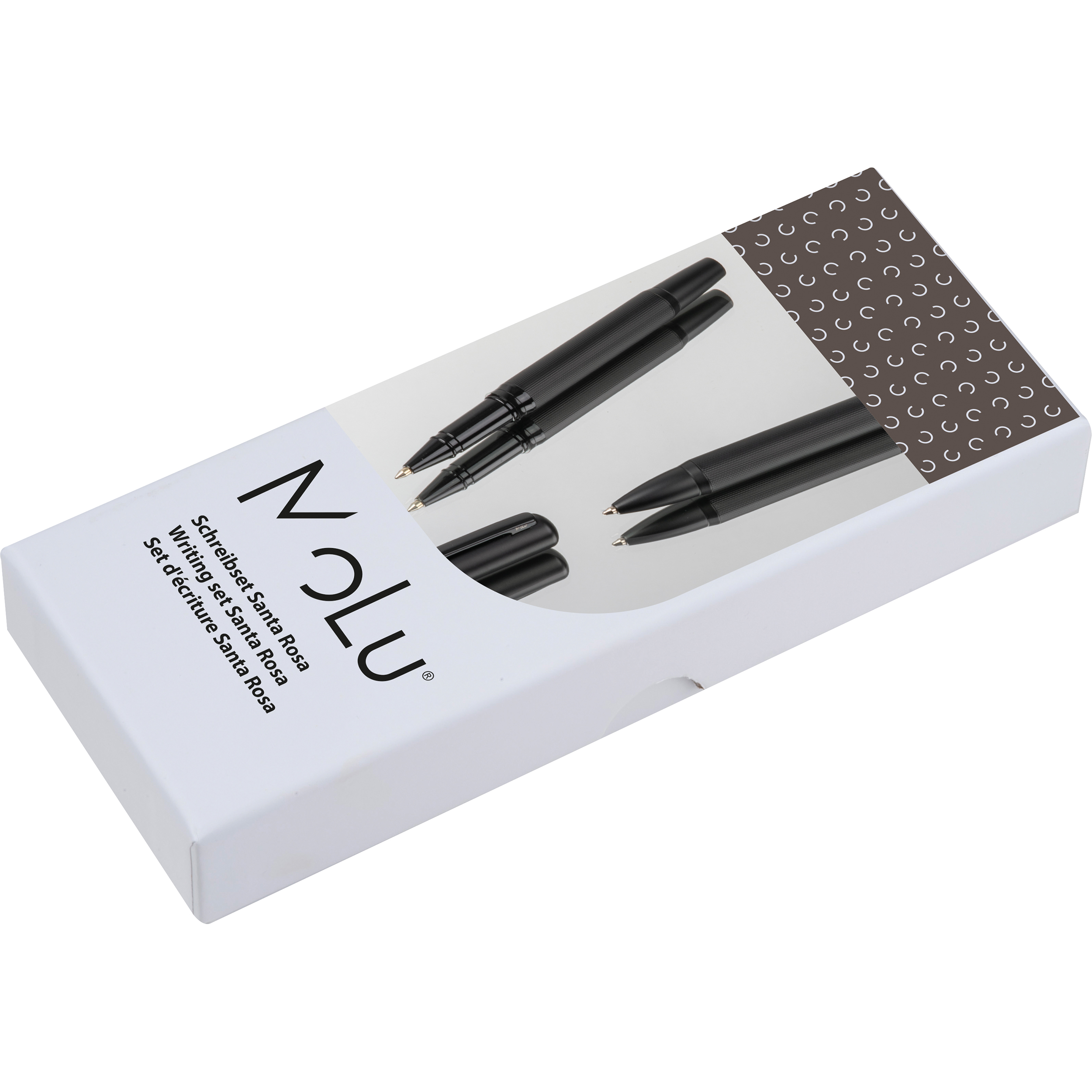 Vue 3 de Noble set décriture MoLu Santa Rosa