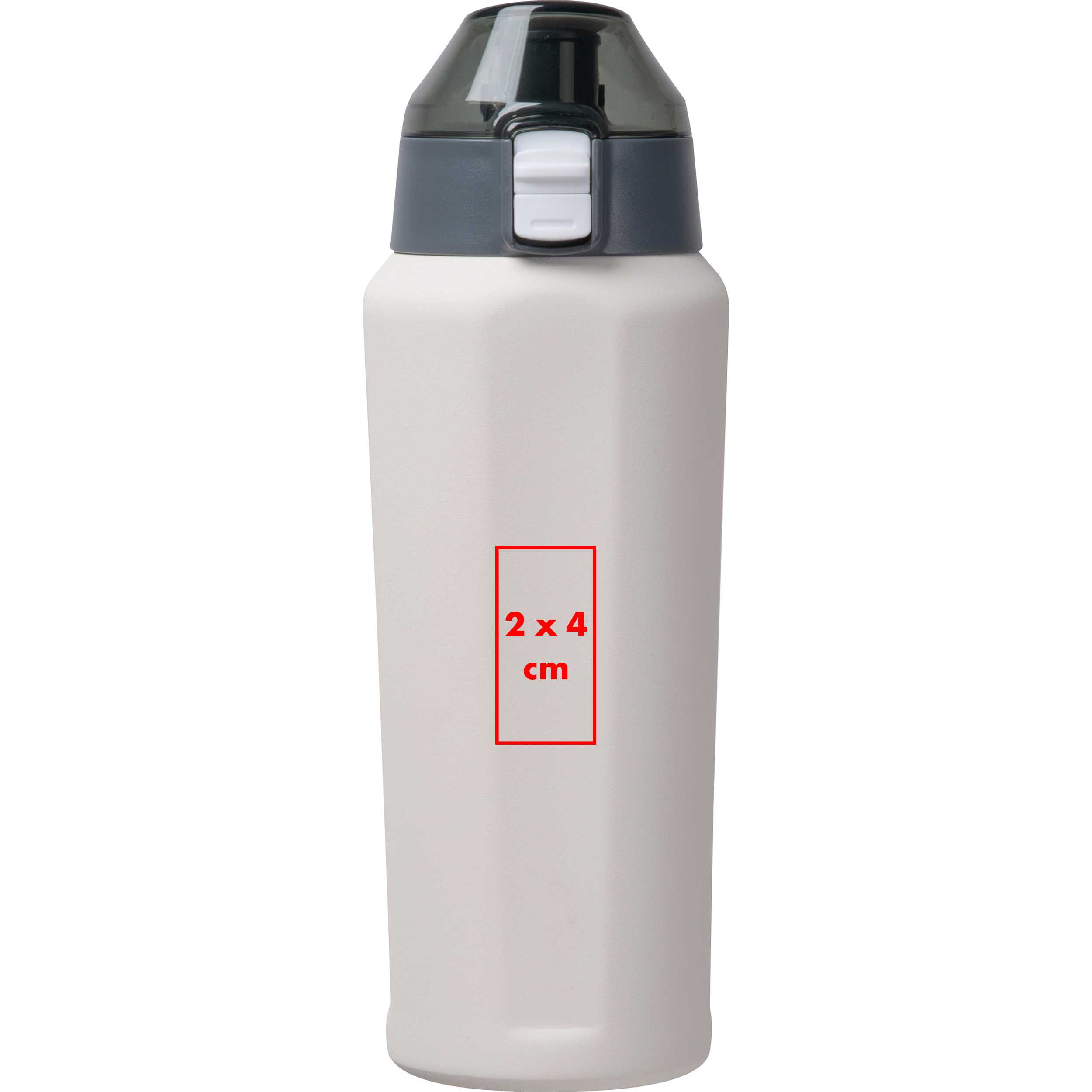 Vue 4 de Bouteille en acier inoxydable MoLu Puente Alto