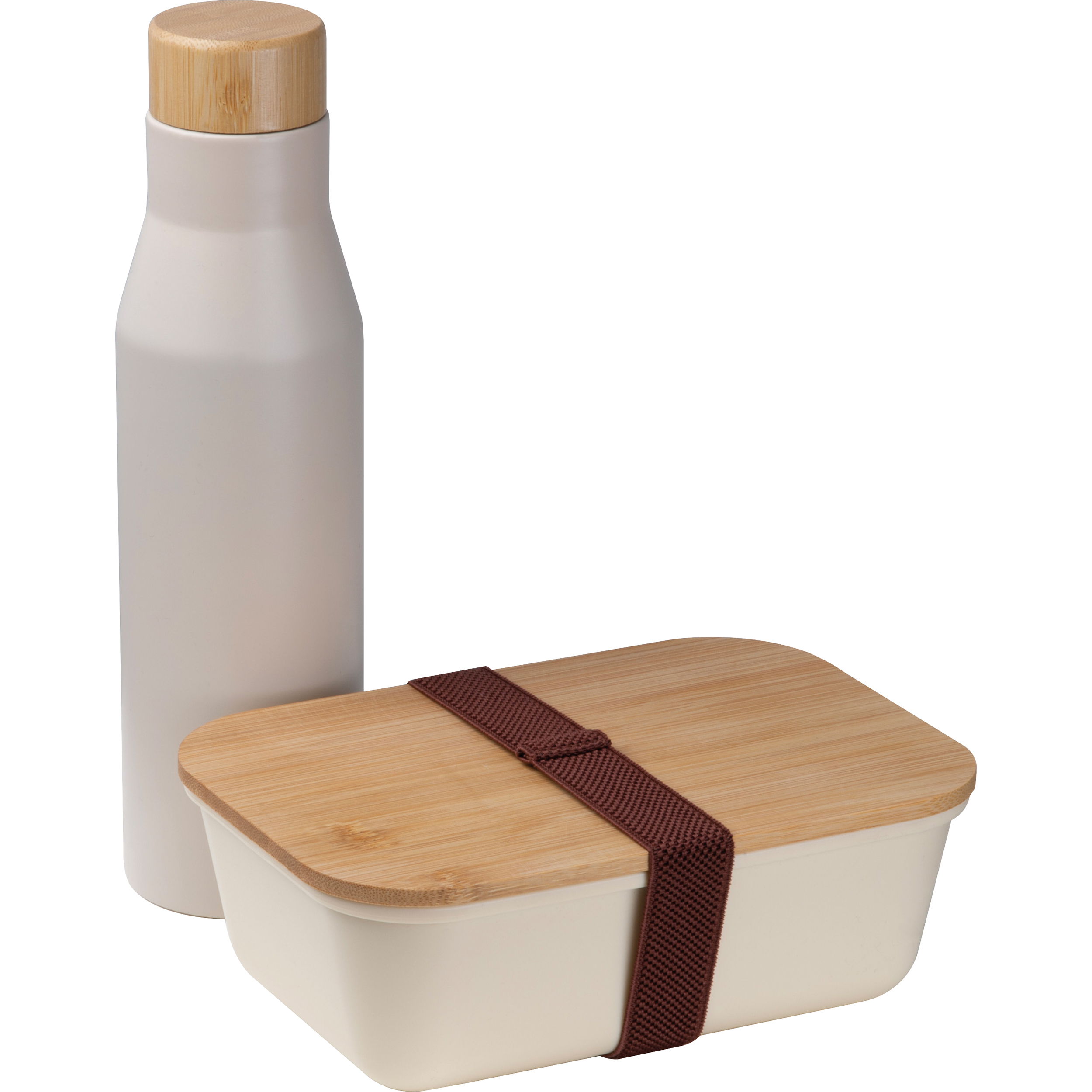 Set boîte à lunch avec bouteille en acier inoxydable Toronto