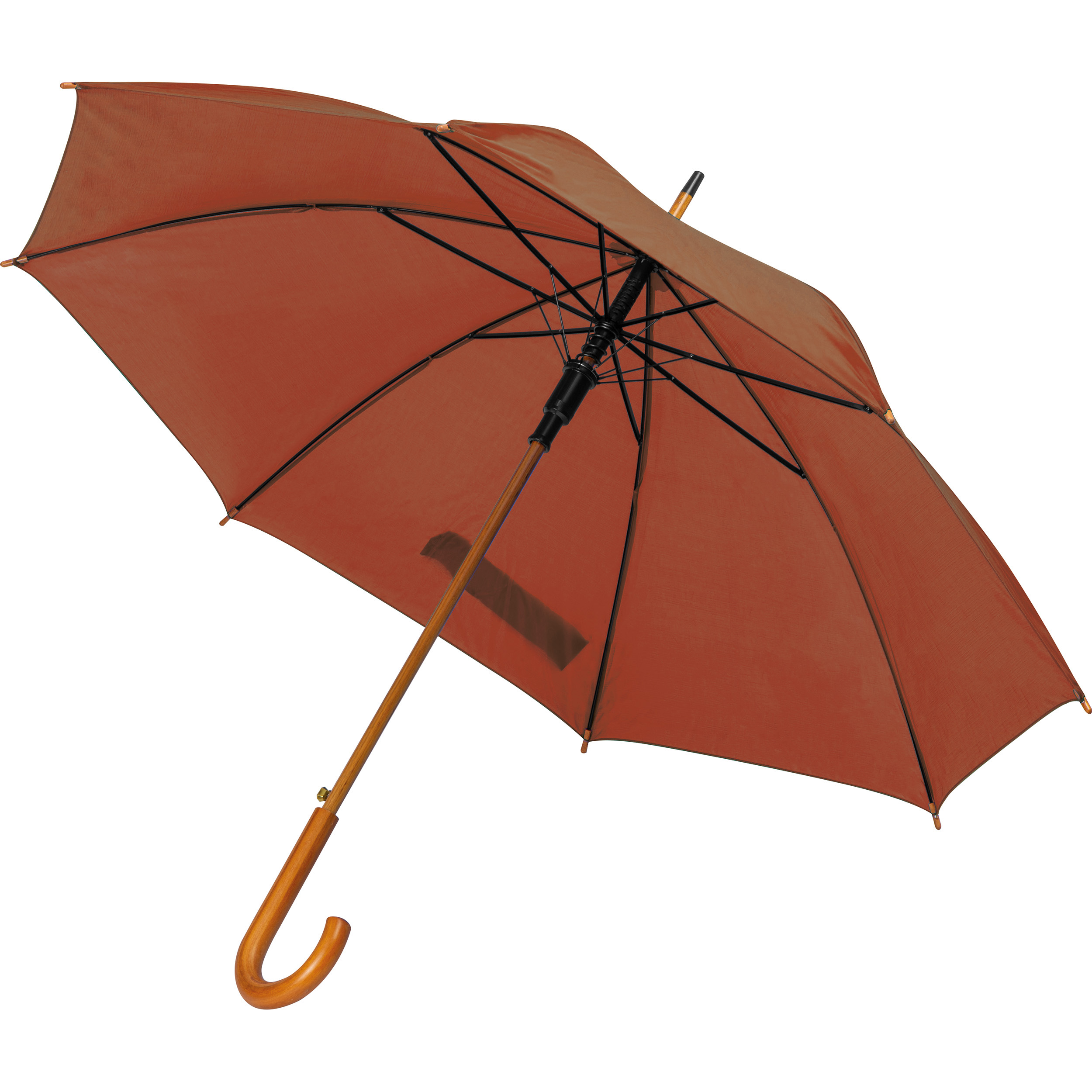Vue 5 de Parapluie automatique en bois Nancy