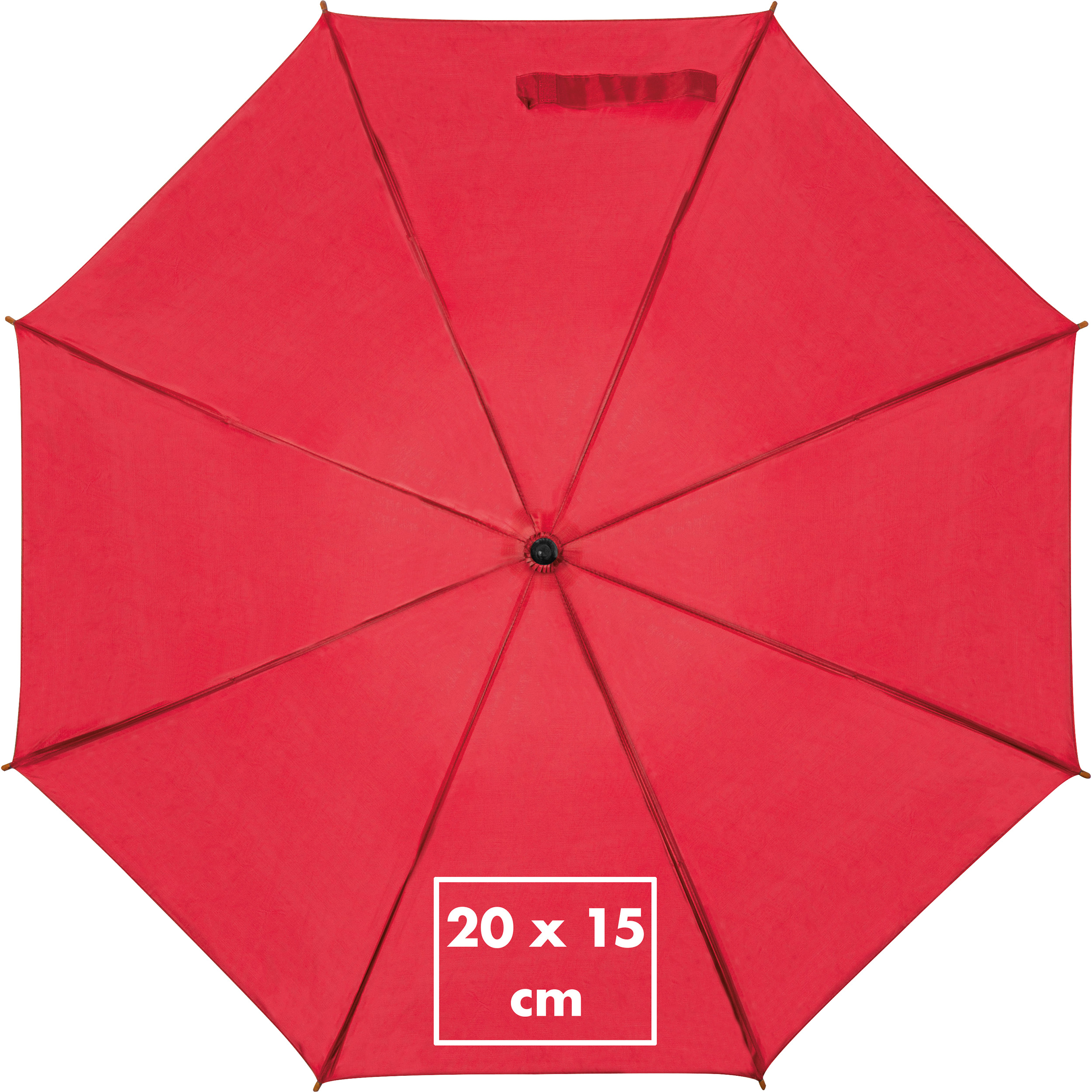 Vue 23 de Parapluie automatique en bois Nancy