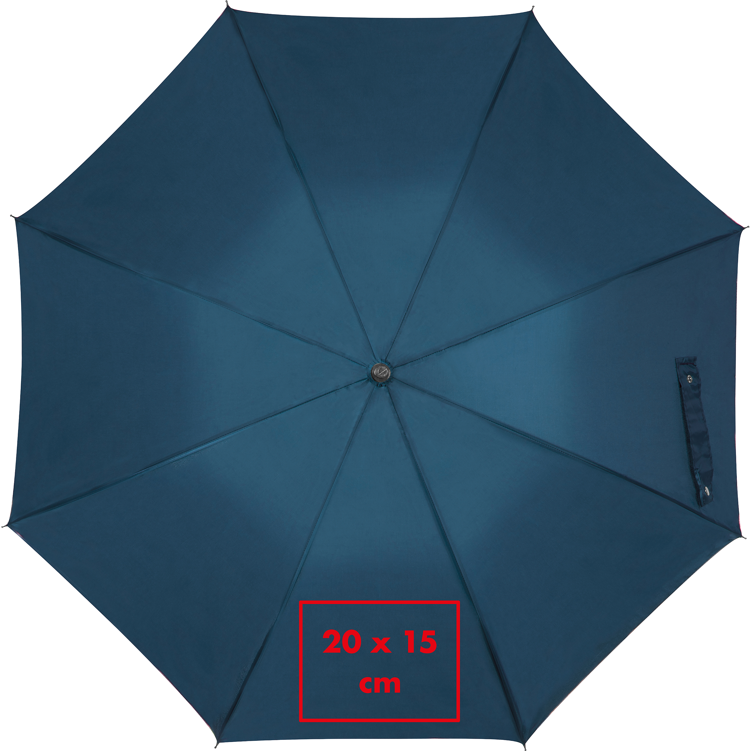 Vue 4 de Parapluie automatique avec protection UV Avignon