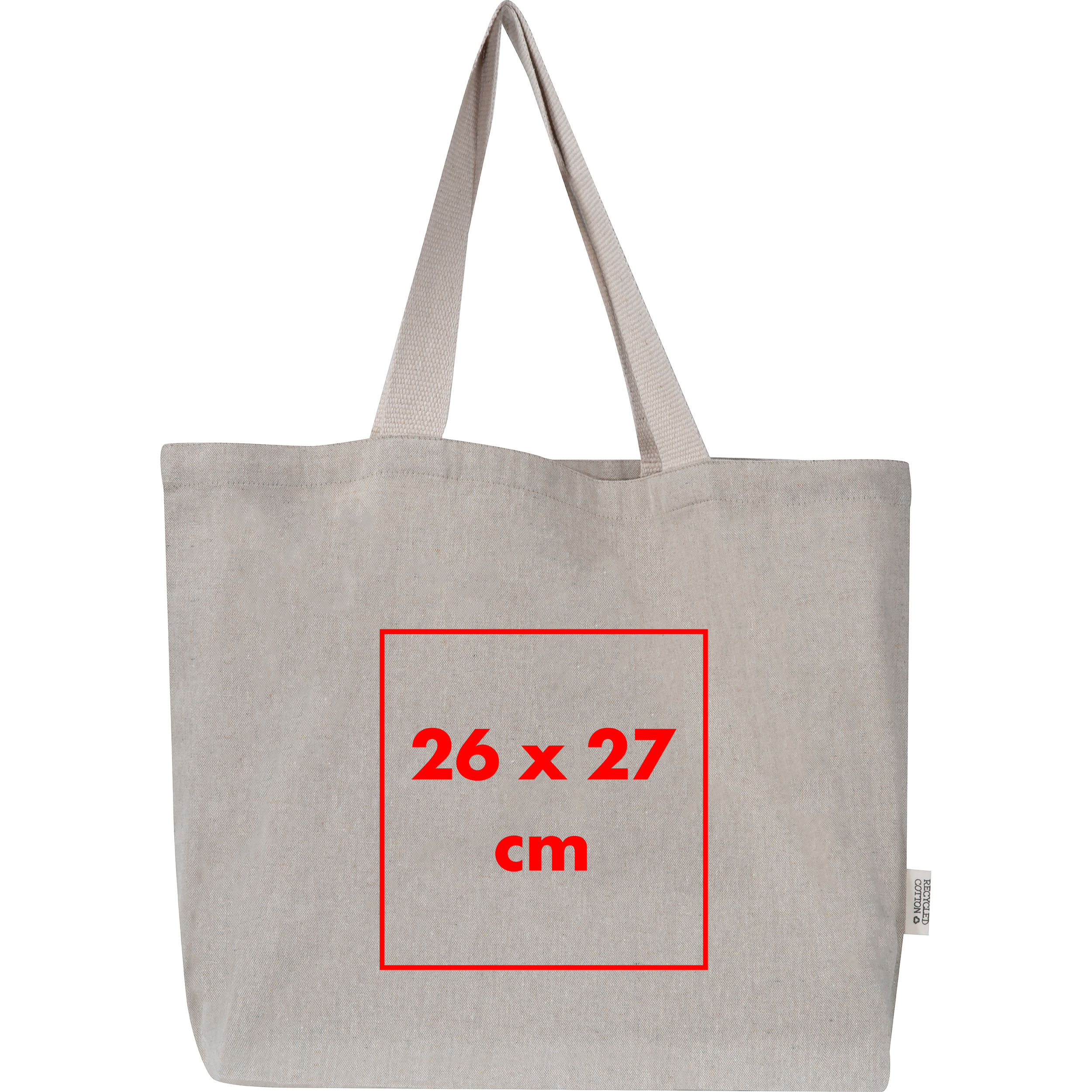 Vue 4 de Grand sac en coton Pilar