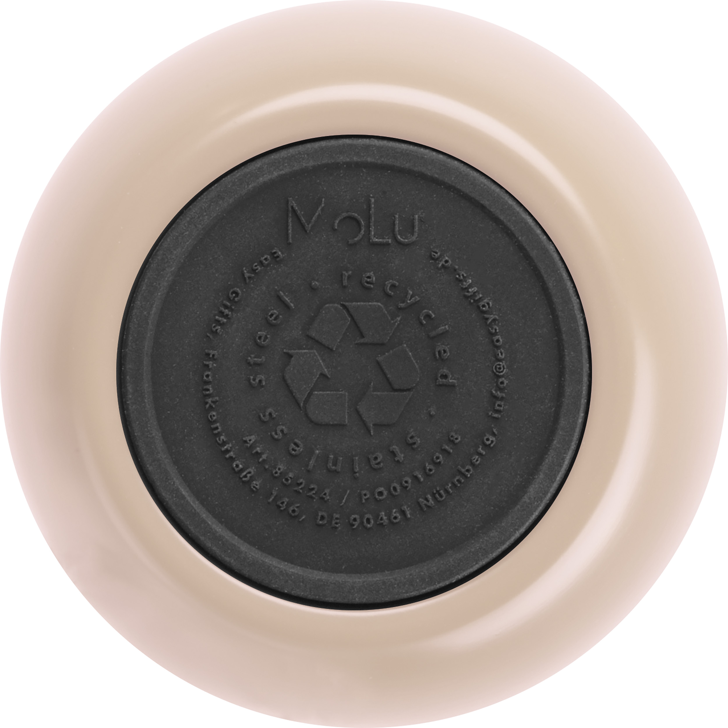 Vue 3 de Gobelet en acier inoxydable MoLu Palm Bay