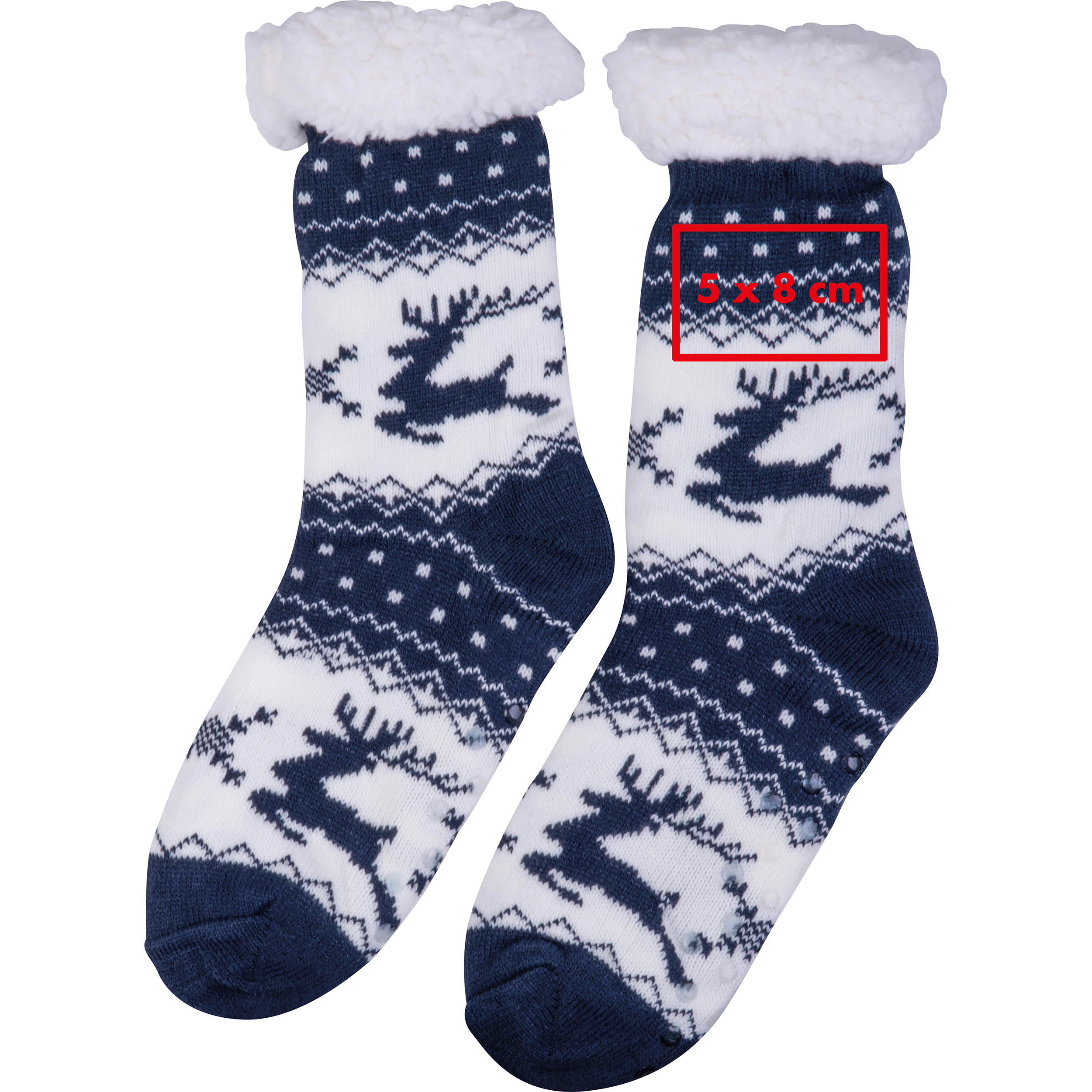 Vue 4 de Chaussettes de Noël Natal