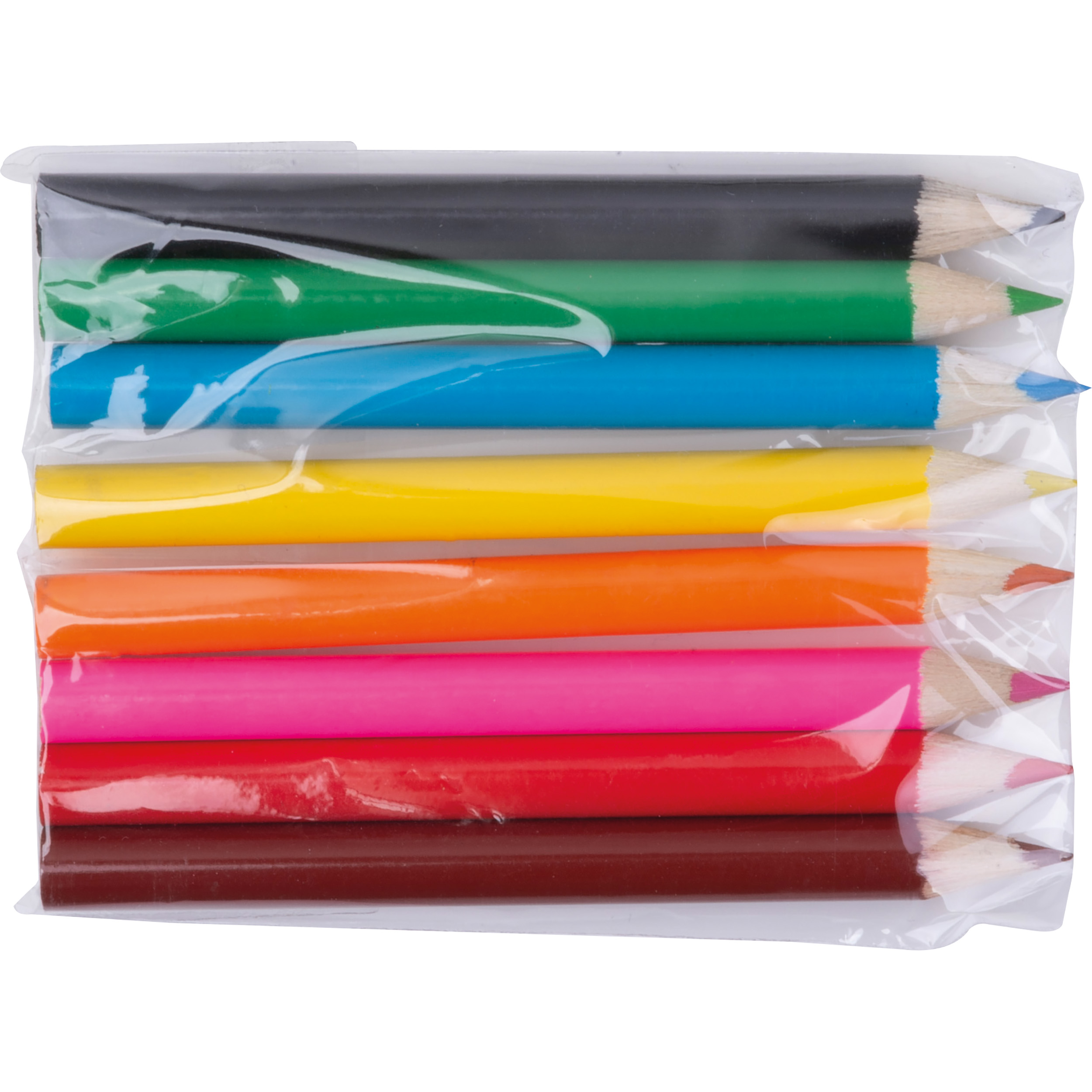 Vue 3 de Etui avec crayons de couleur Carlton