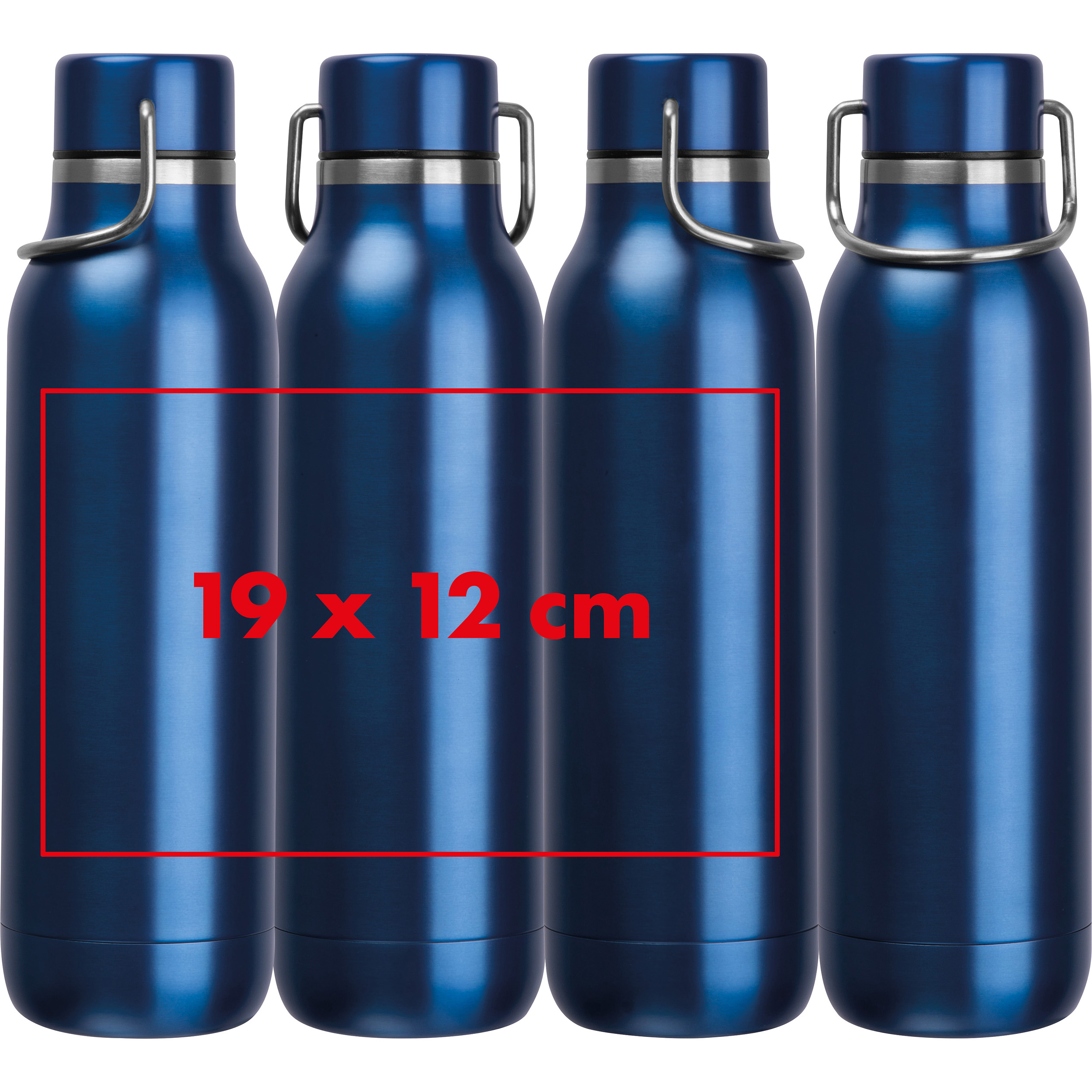 Vue 5 de Gourde en acier inoxydable Borgholm
