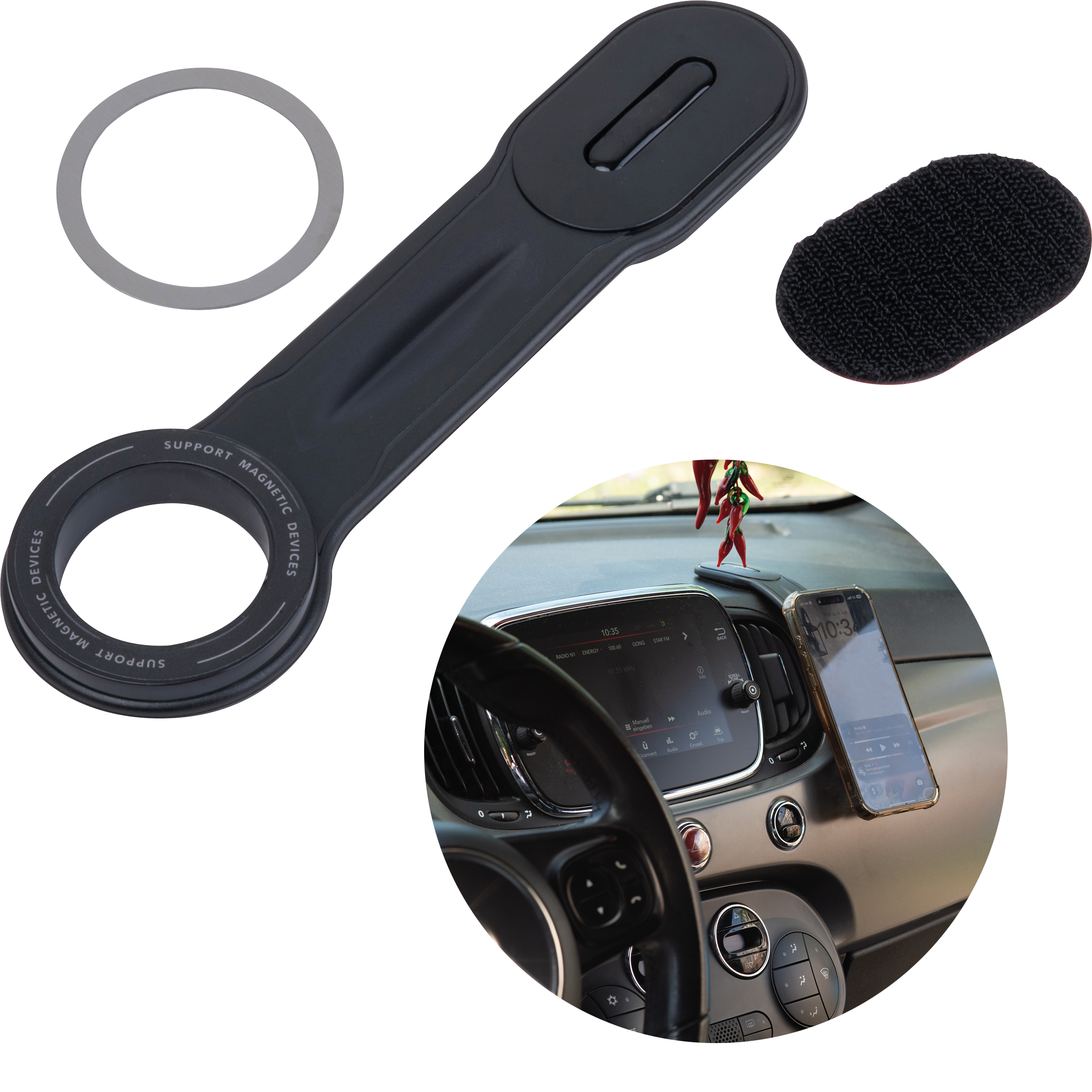 Support magnétique pour téléphone Cape Town