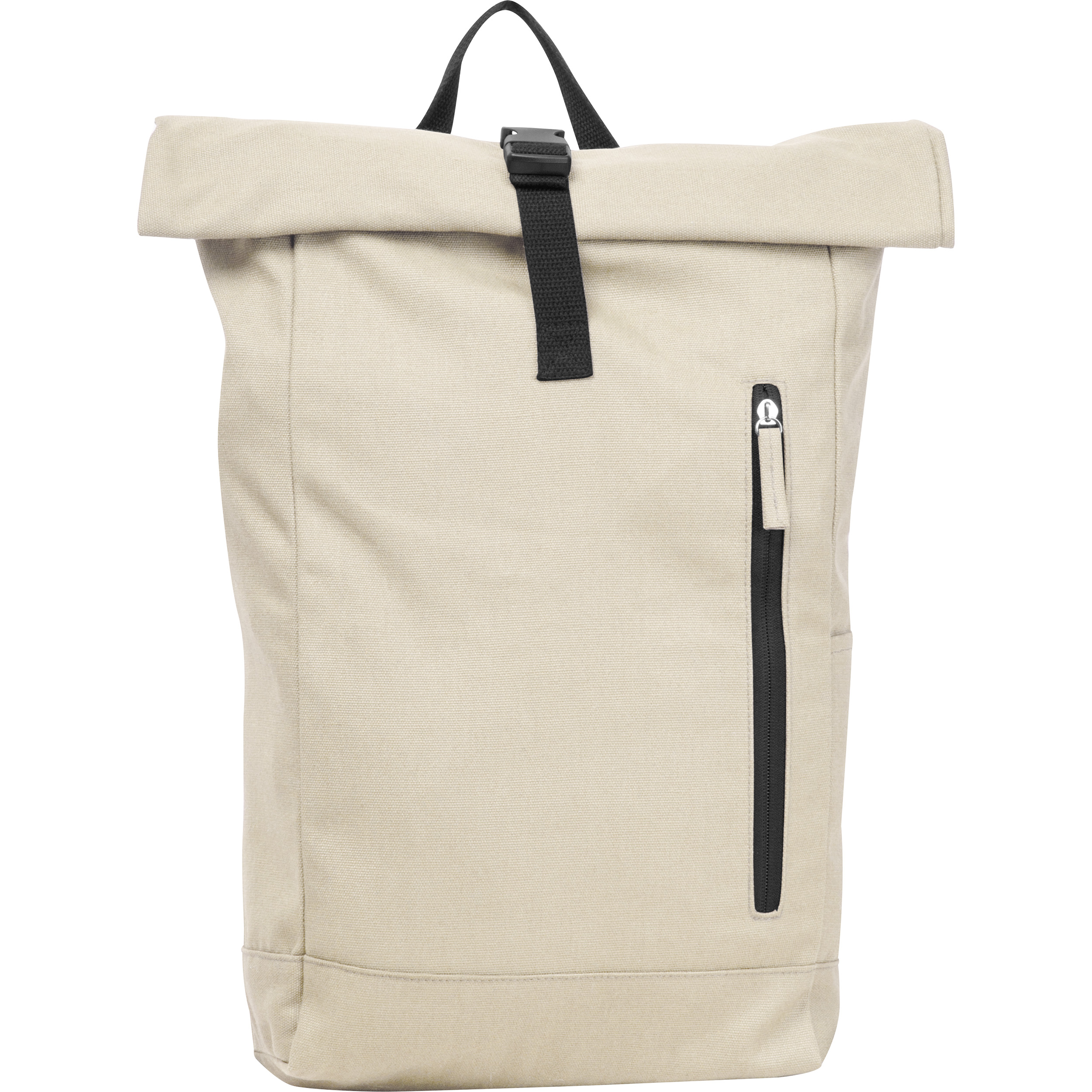 Vue 3 de Sac à dos en coton recyclé Woodstock