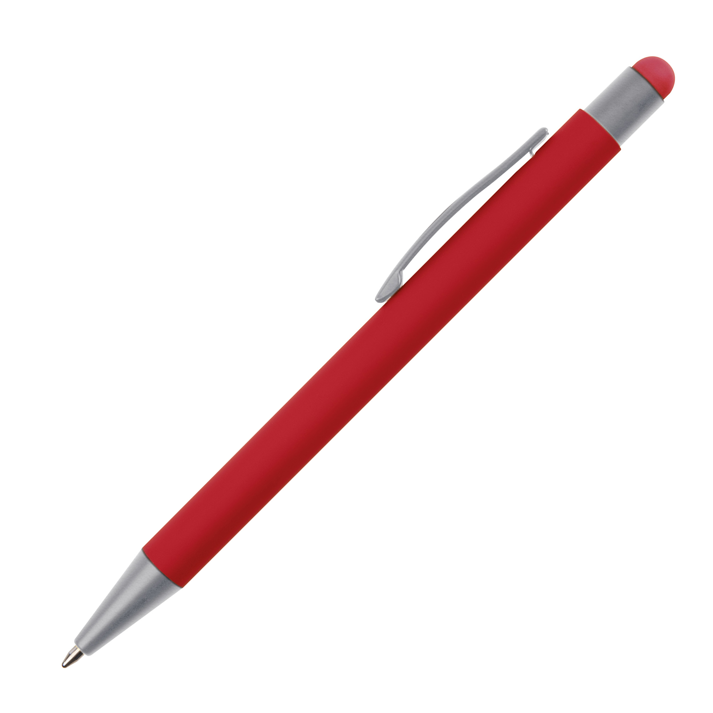 Vue 14 de Stylo à bille en métal avec stylet Rio