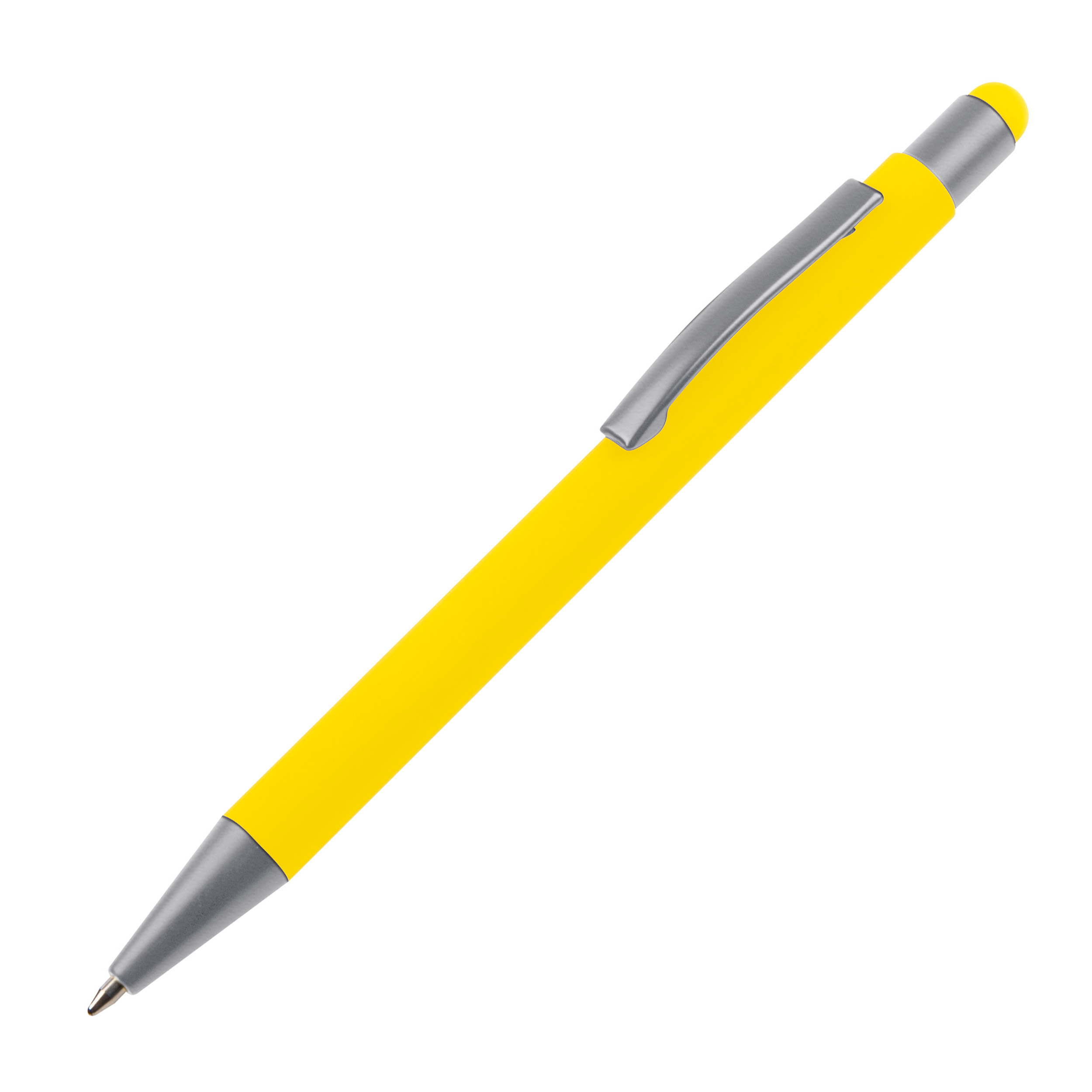 Vue 21 de Stylo à bille en métal avec stylet Rio