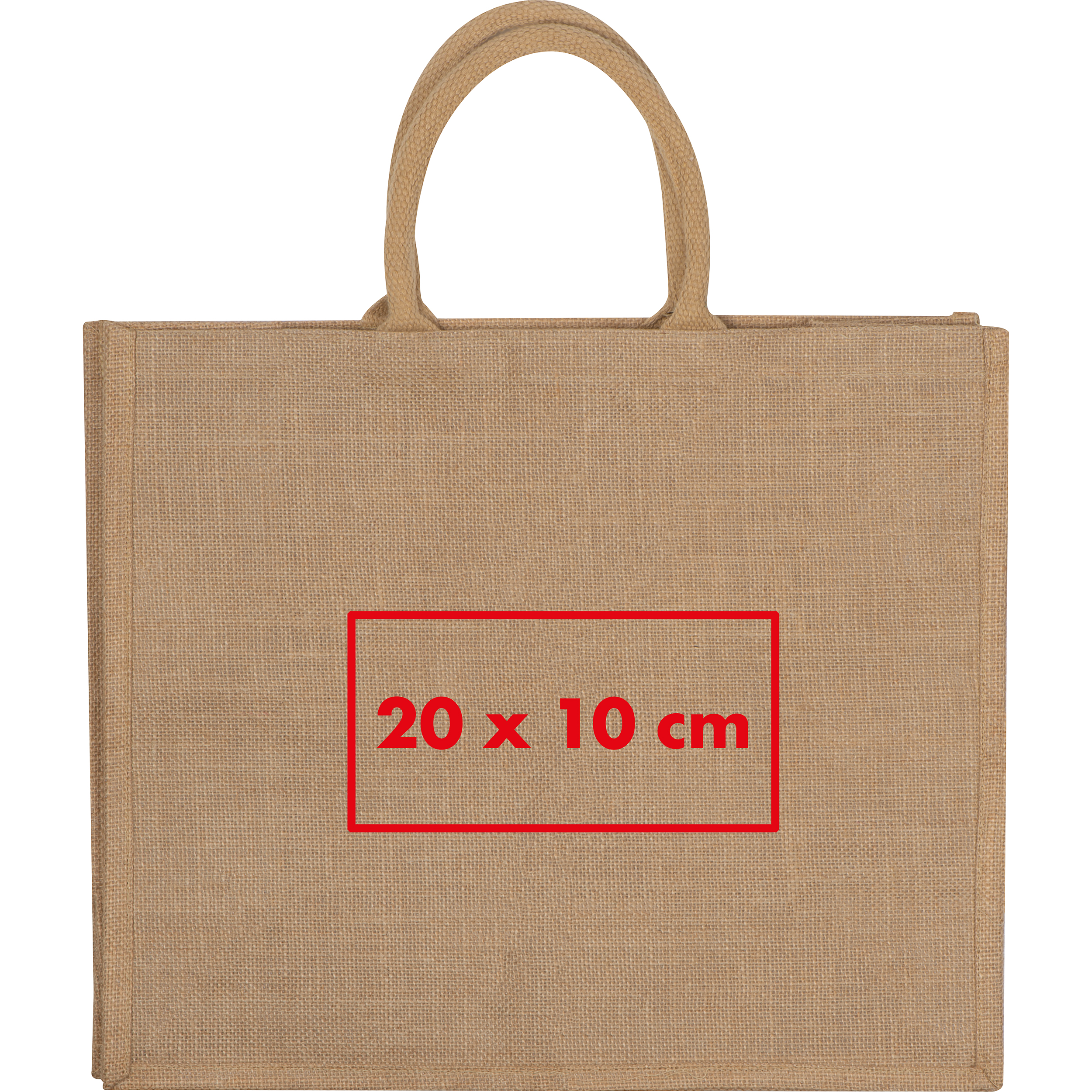 Vue 2 de Sac en jute, grand Hannover