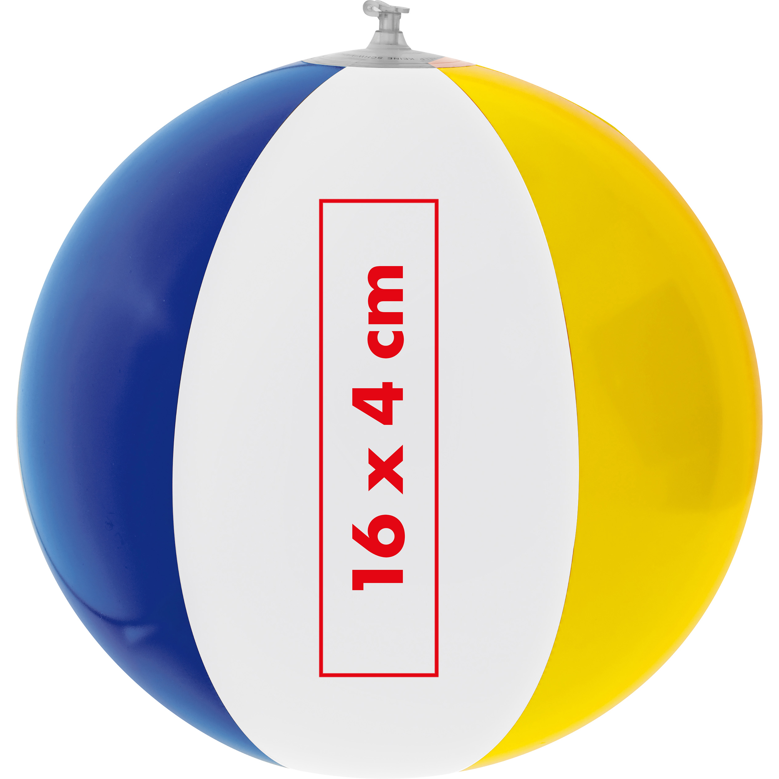 Vue 2 de Ballon de plage multicolor Palm Springs“