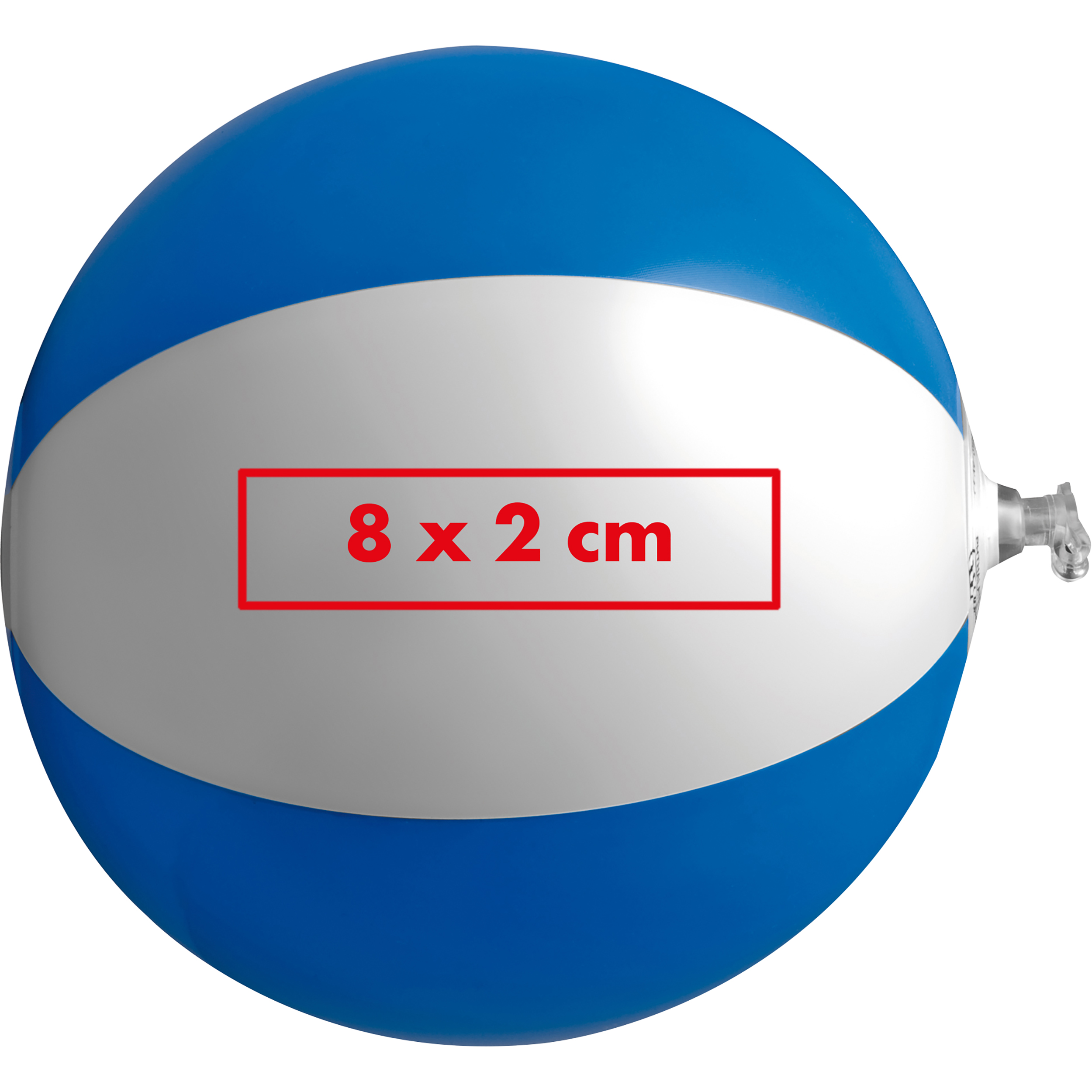 Vue 2 de Mini- Ballon de plage Acapulco“