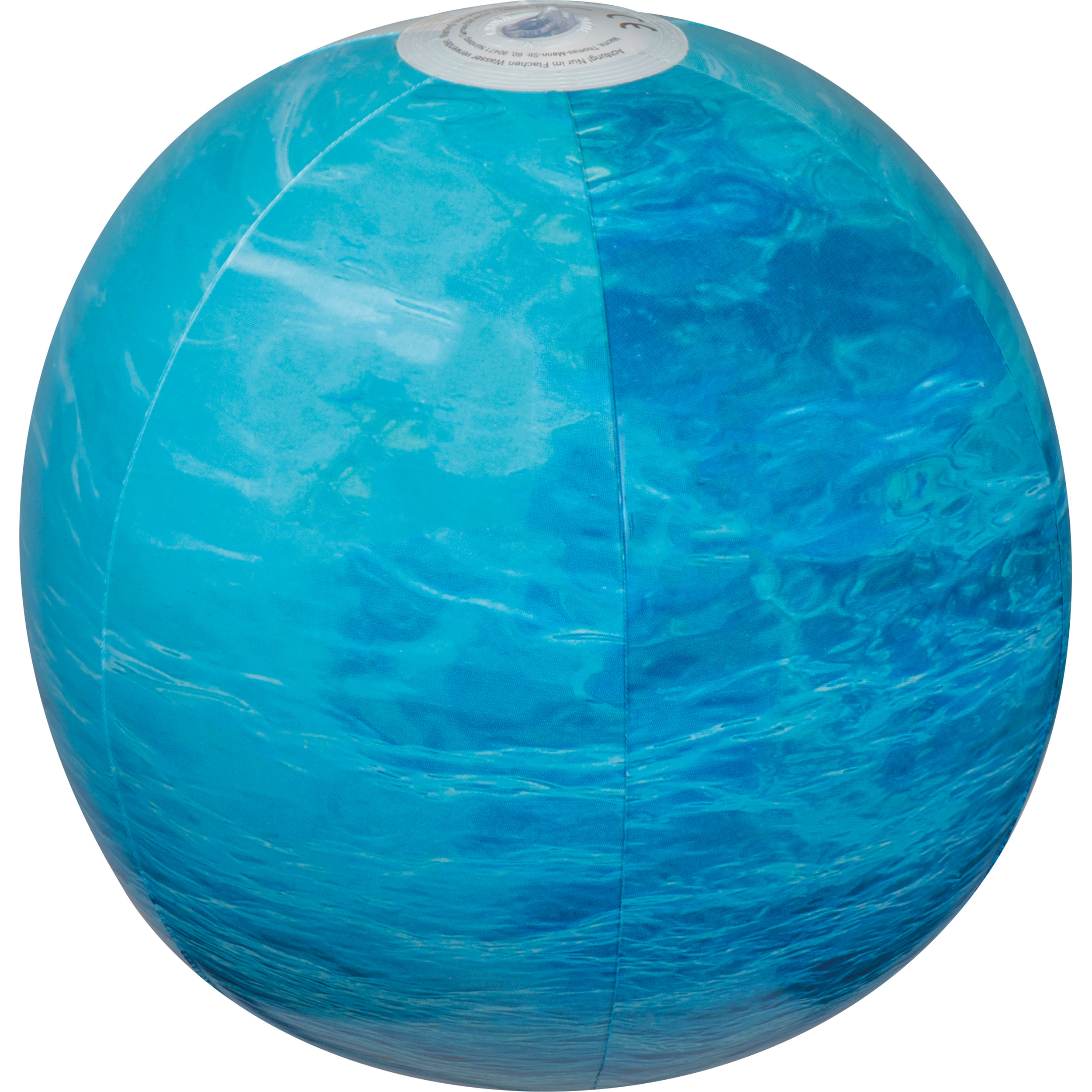 Vue 2 de Ballon de plage Malibu