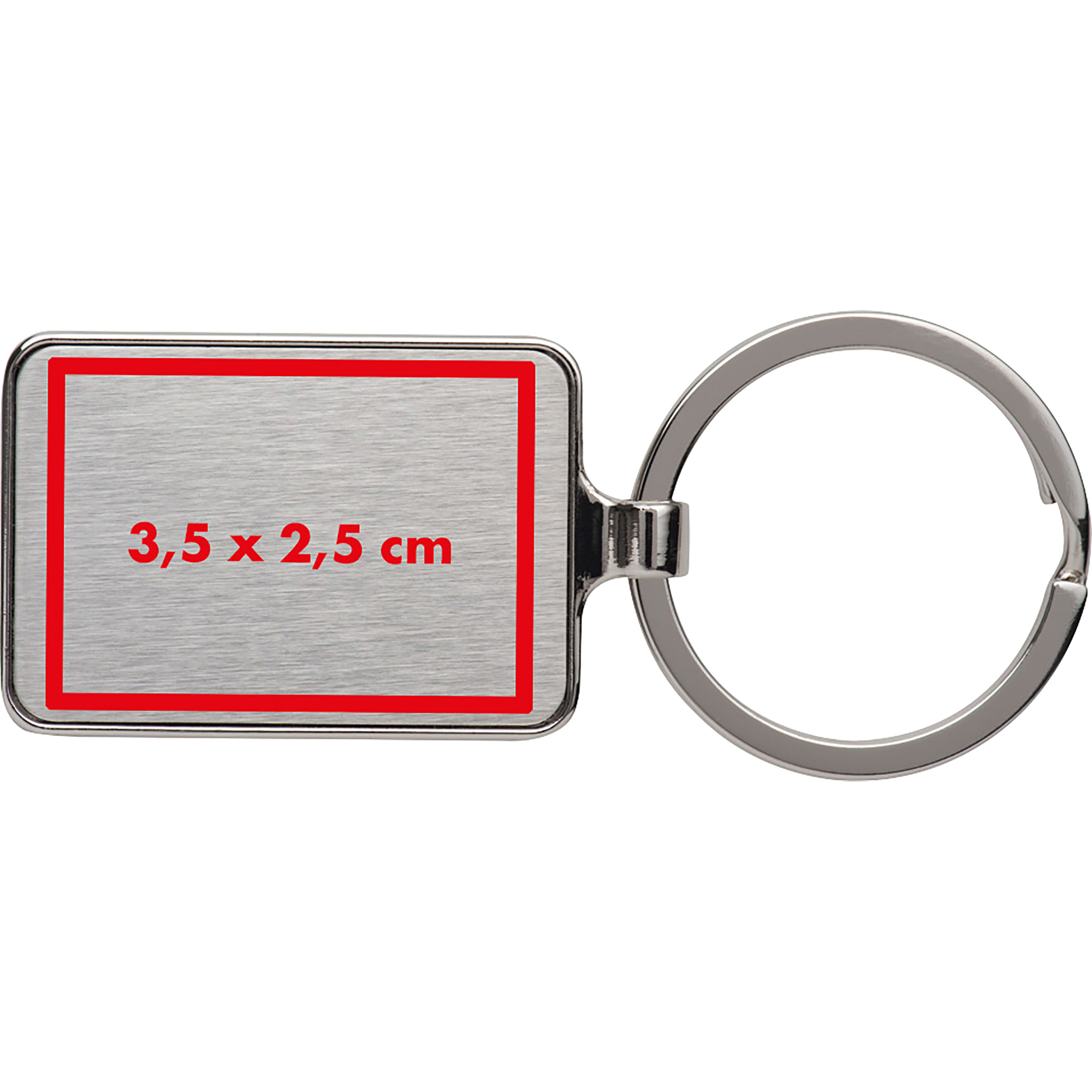 Vue 2 de porte-clés Flint