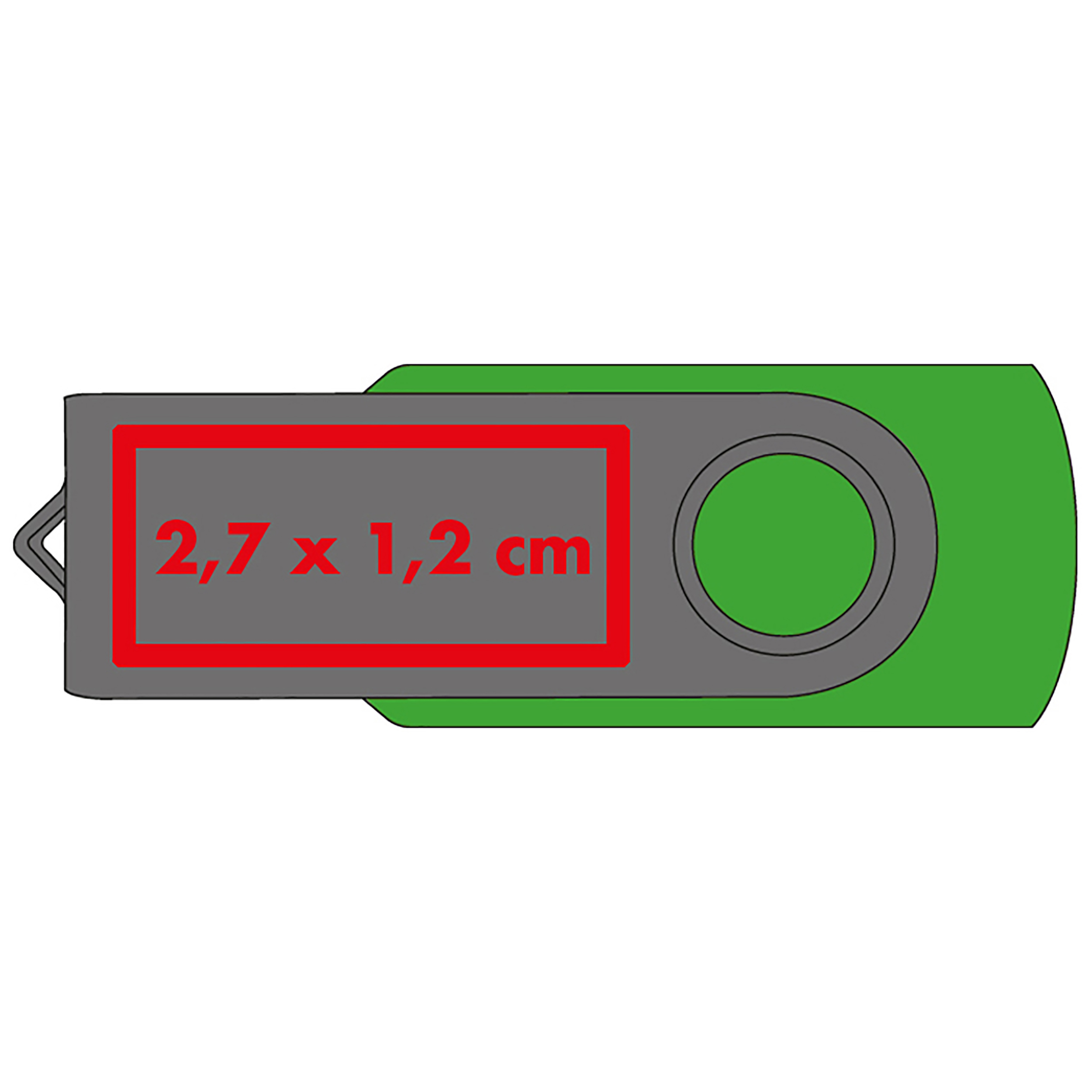 Vue 14 de Clé USB Liège 4GB