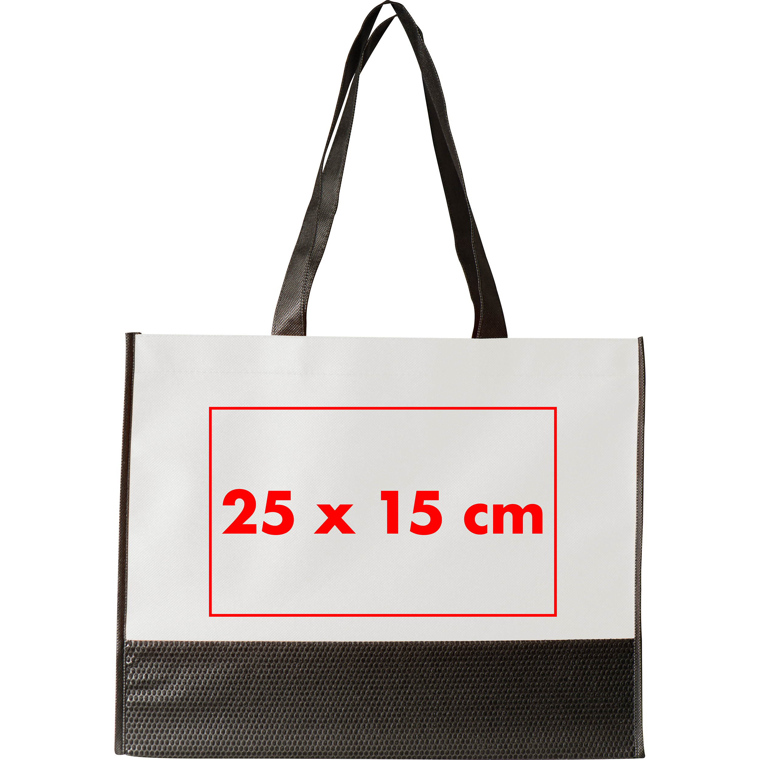 Vue 2 de Sac de courses non-woven Zagreb