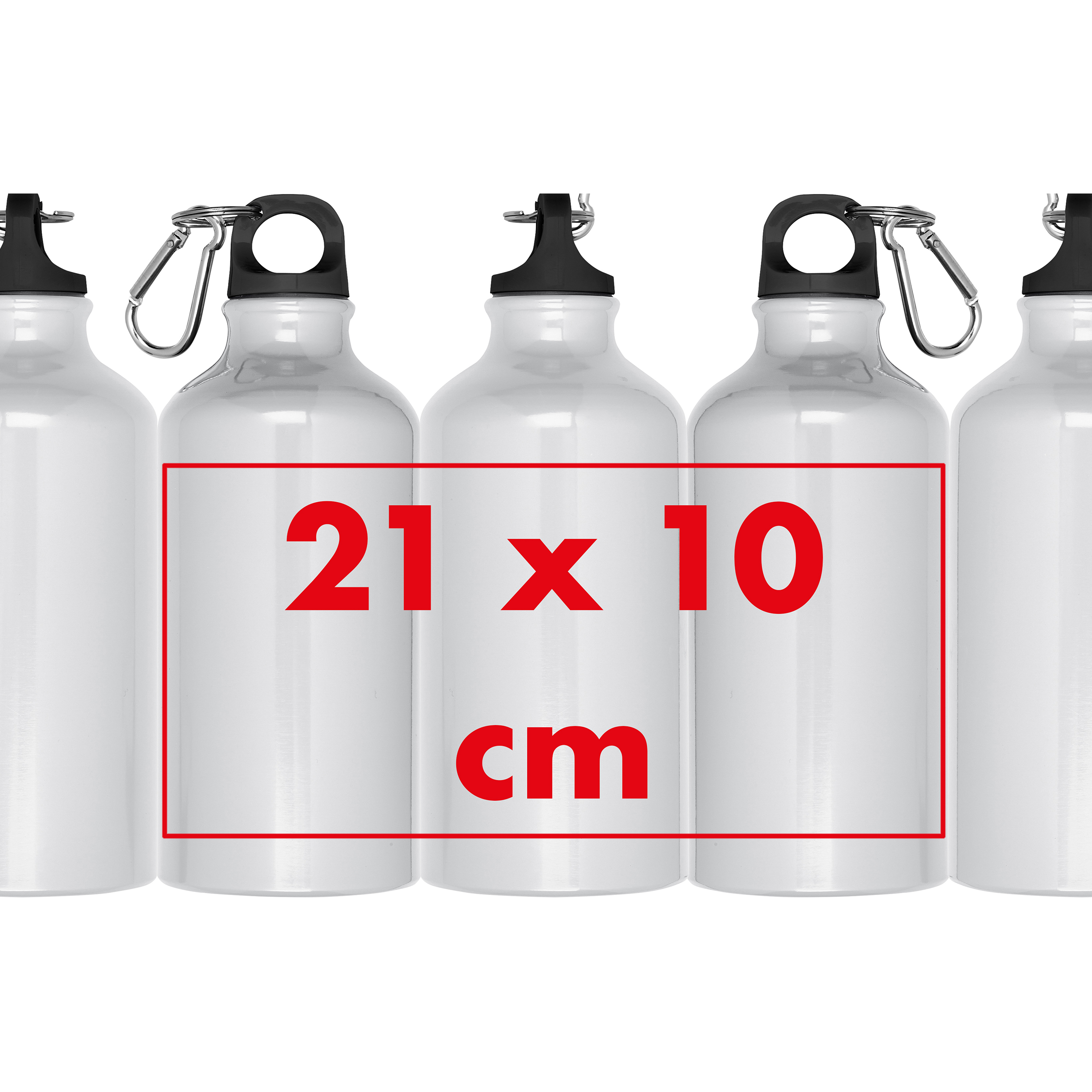 Vue 4 de Gourde en métal, 500 ml La Roda
