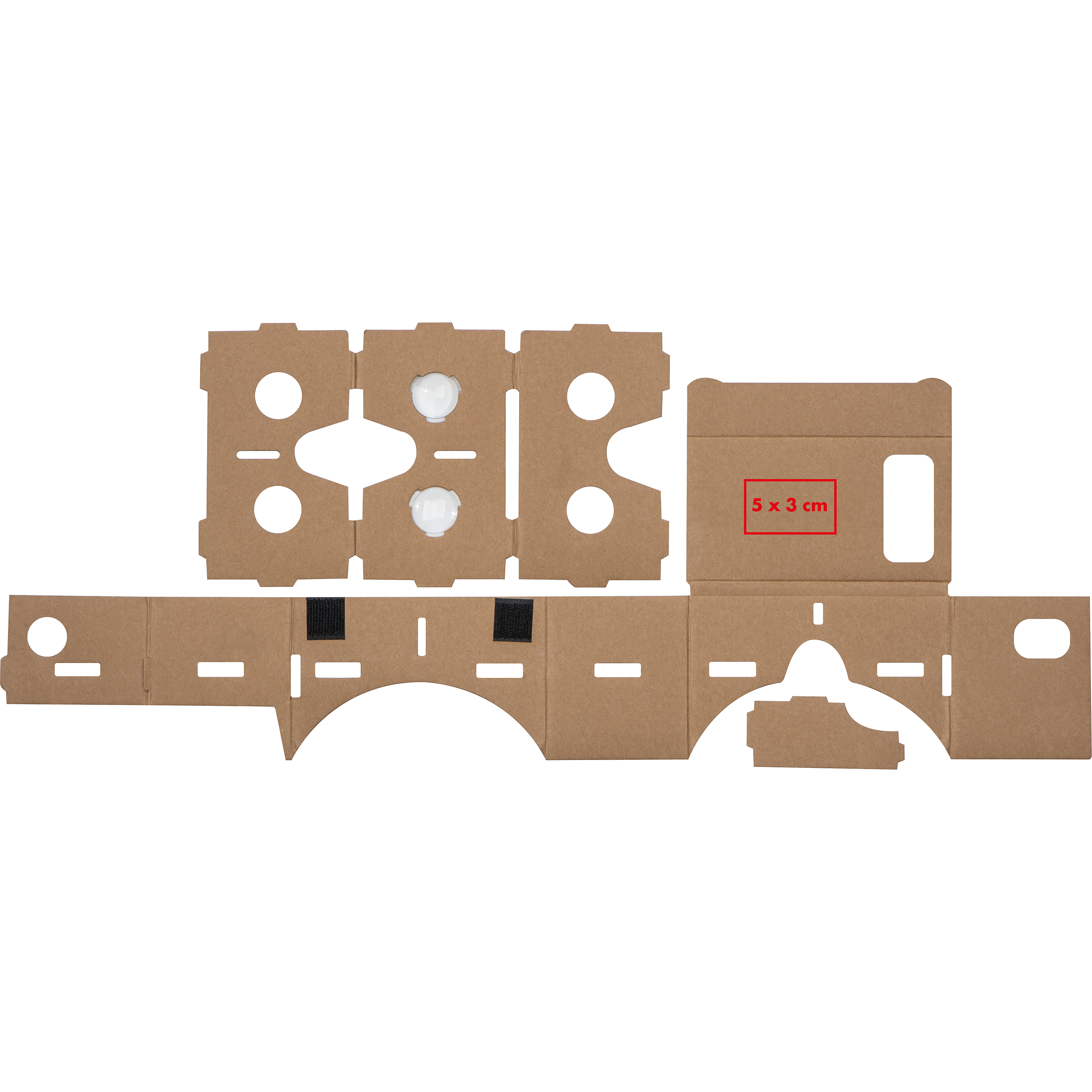 Vue 4 de Lunettes VR en carton Portsmouth