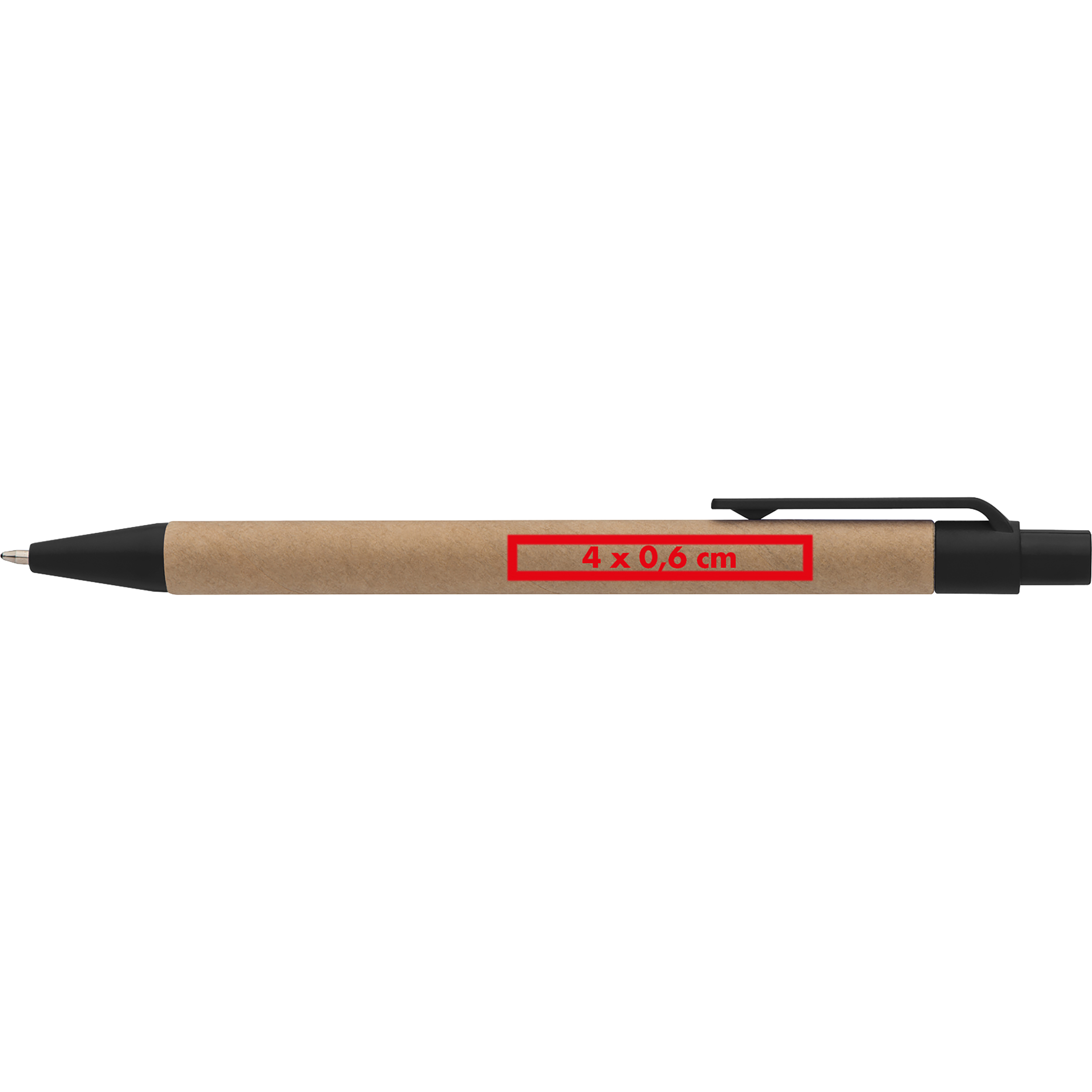 Vue 9 de Stylo en carton Bristol